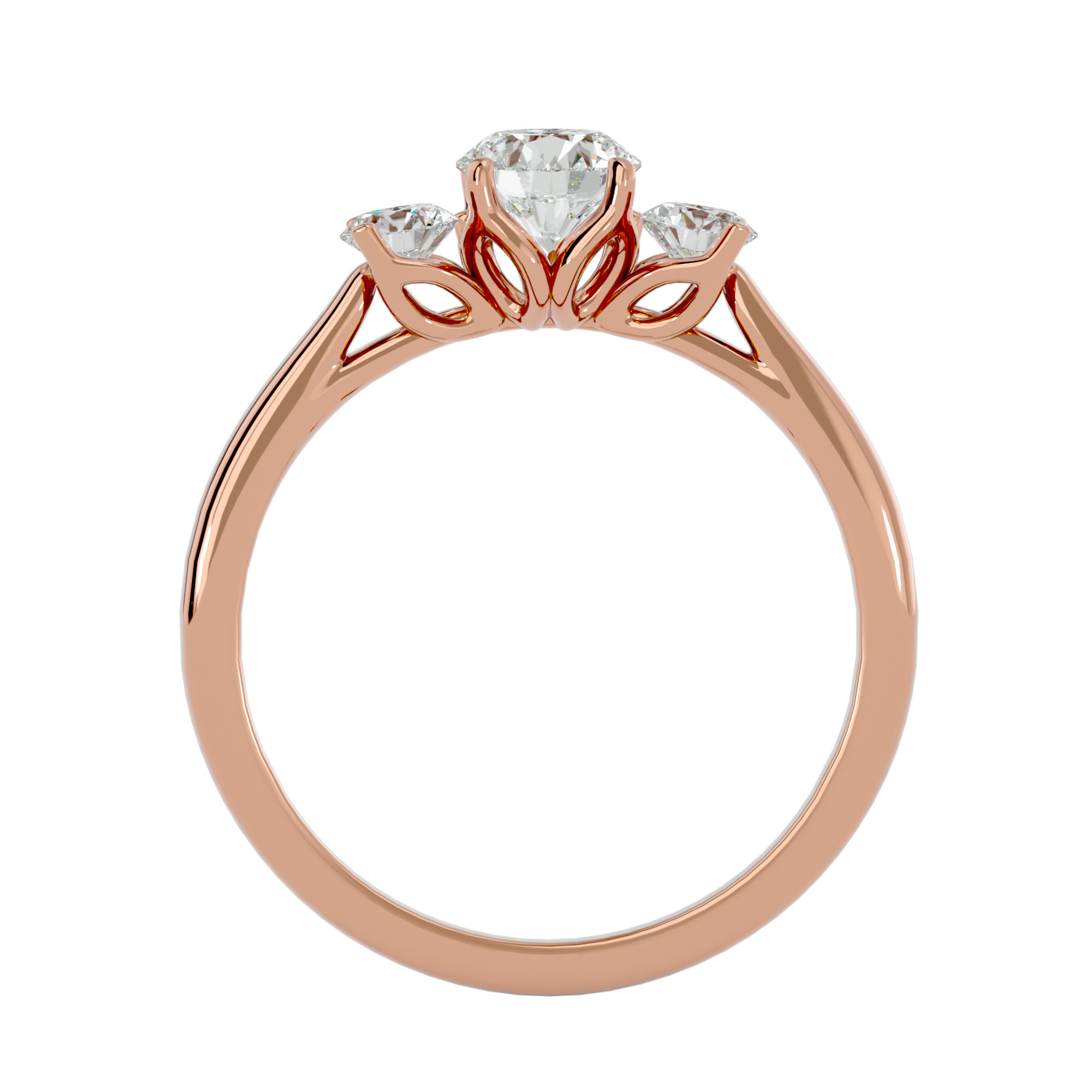 Ring collection First, ZLT, Diamond, 18K Rose Gold | Photo 2