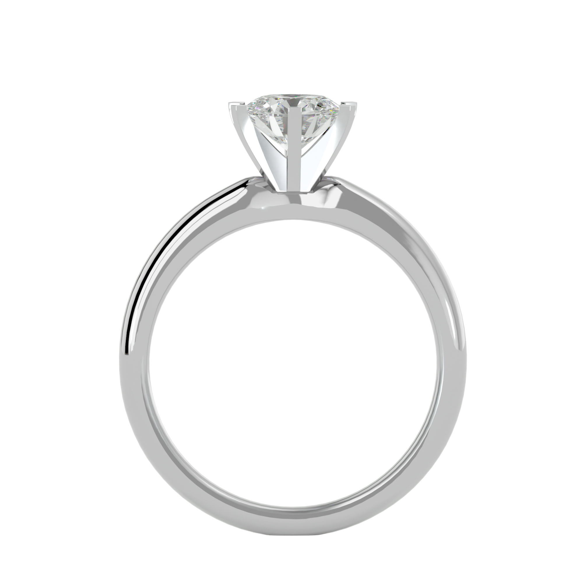 Ring collection First, ZLT, Diamond, 18K White Gold | Photo 2