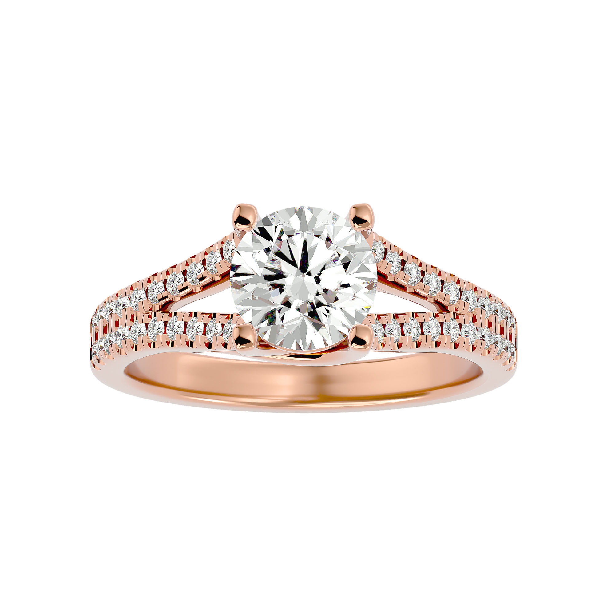 Ring collection First, ZLT, Diamond, 18K Rose Gold | Photo 1