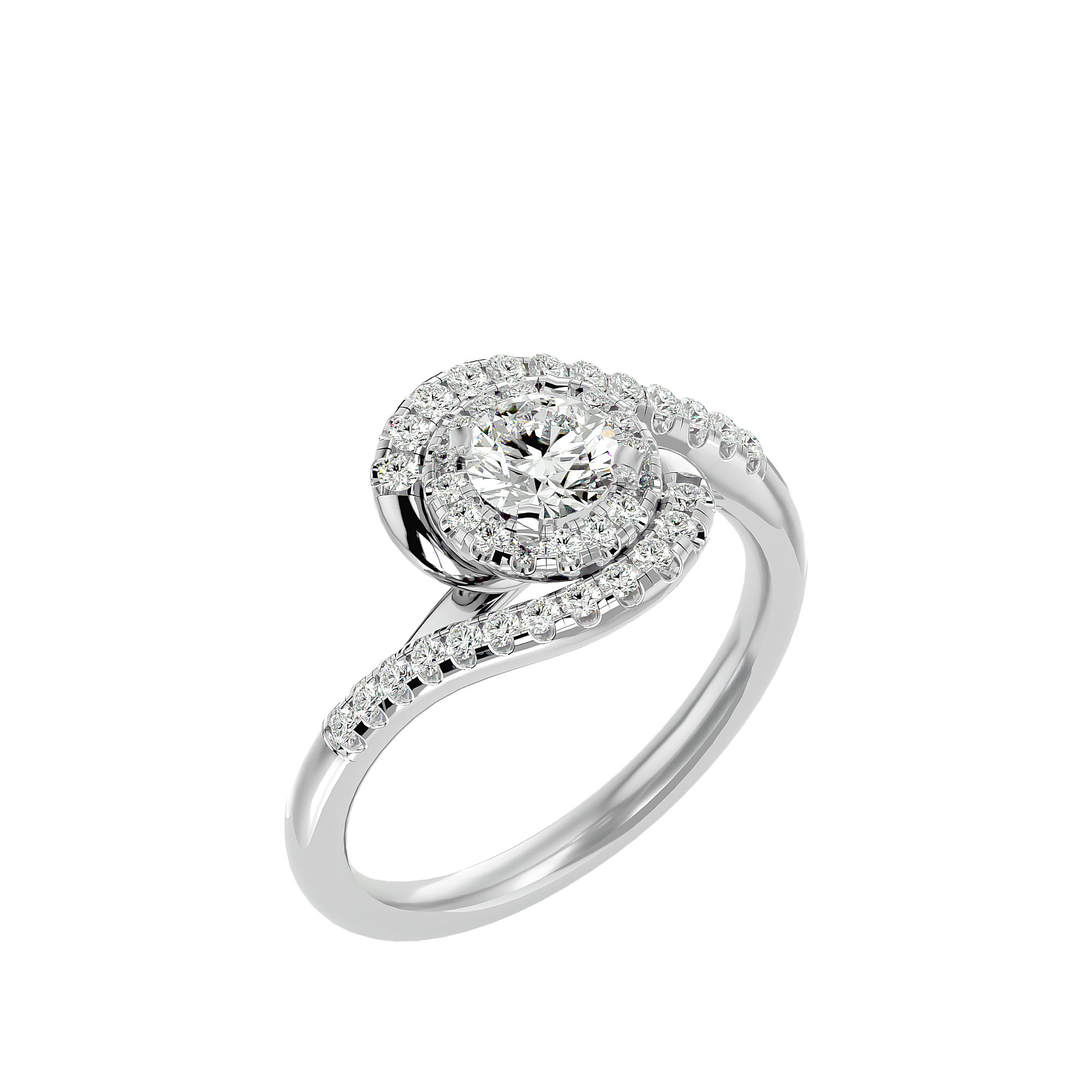 Ring collection First, ZLT, Diamond, 18K White Gold | Photo 3