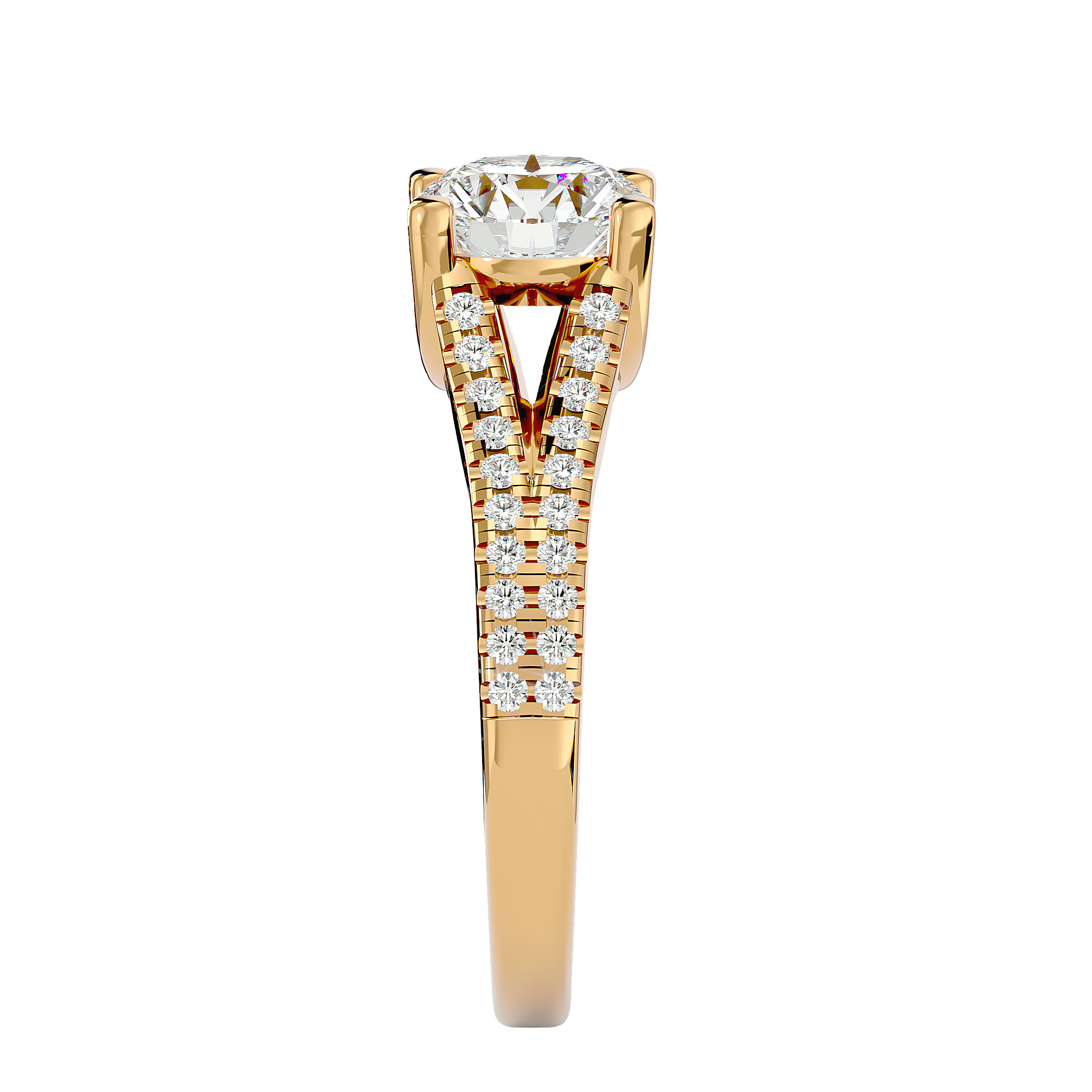 Ring collection First, ZLT, Diamond, 18K Yellow Gold | Photo 4