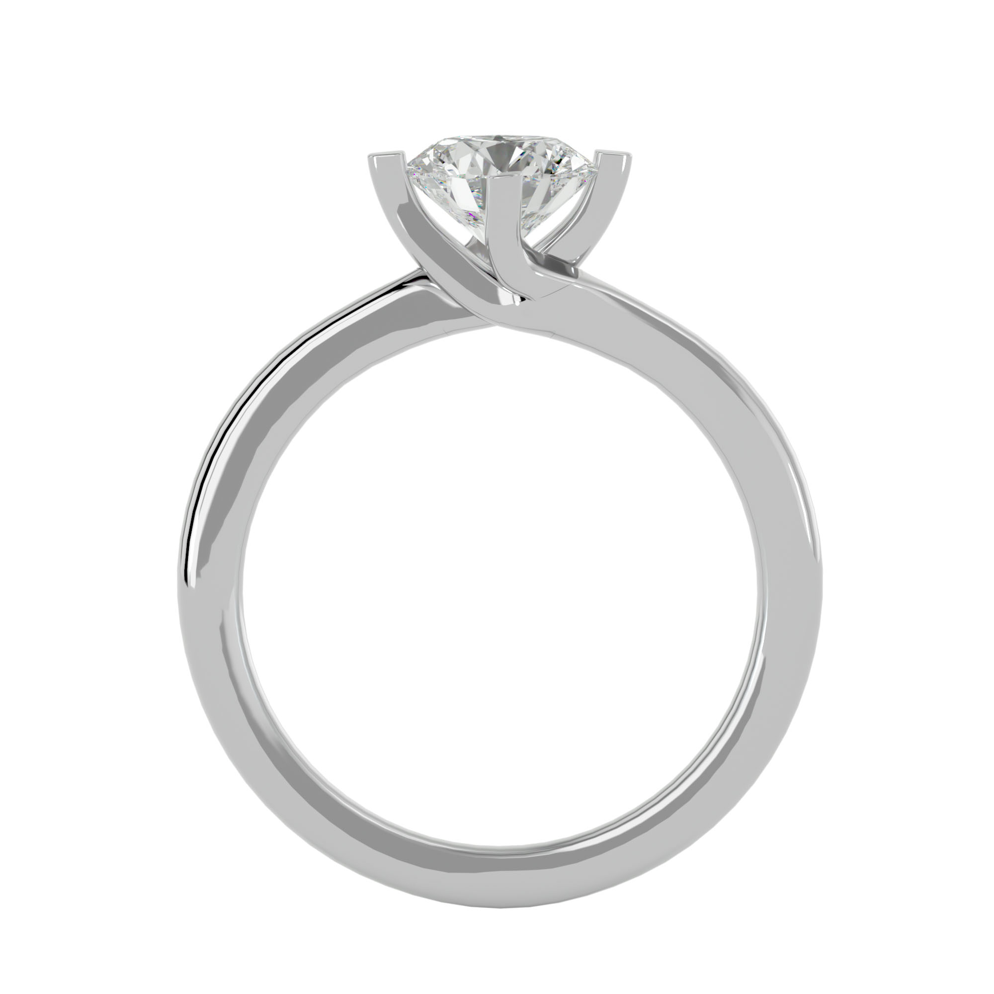 Ring collection First, ZLT, Diamond, 18K White Gold | Photo 2