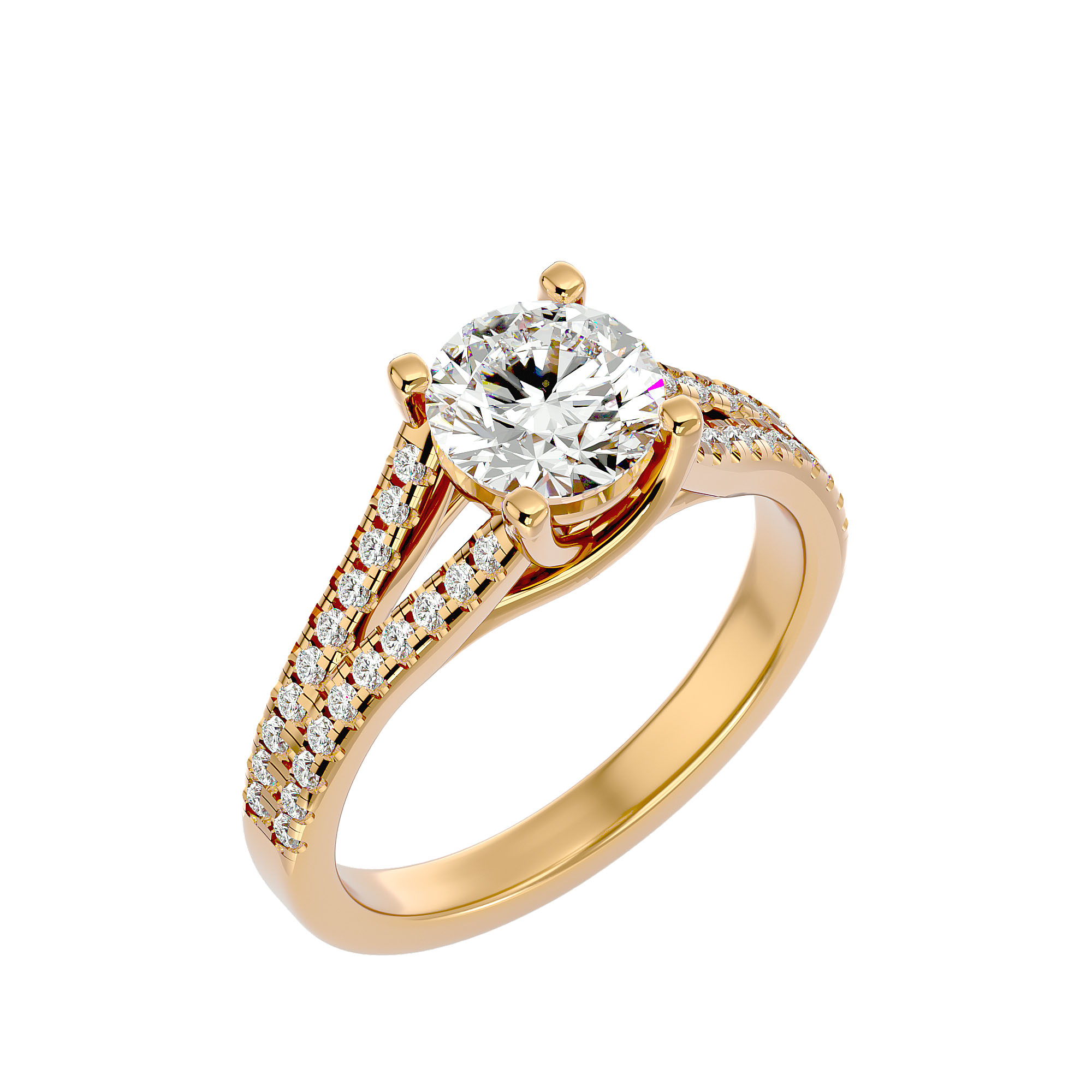 Ring collection First, ZLT, Diamond, 18K Yellow Gold | Photo 3