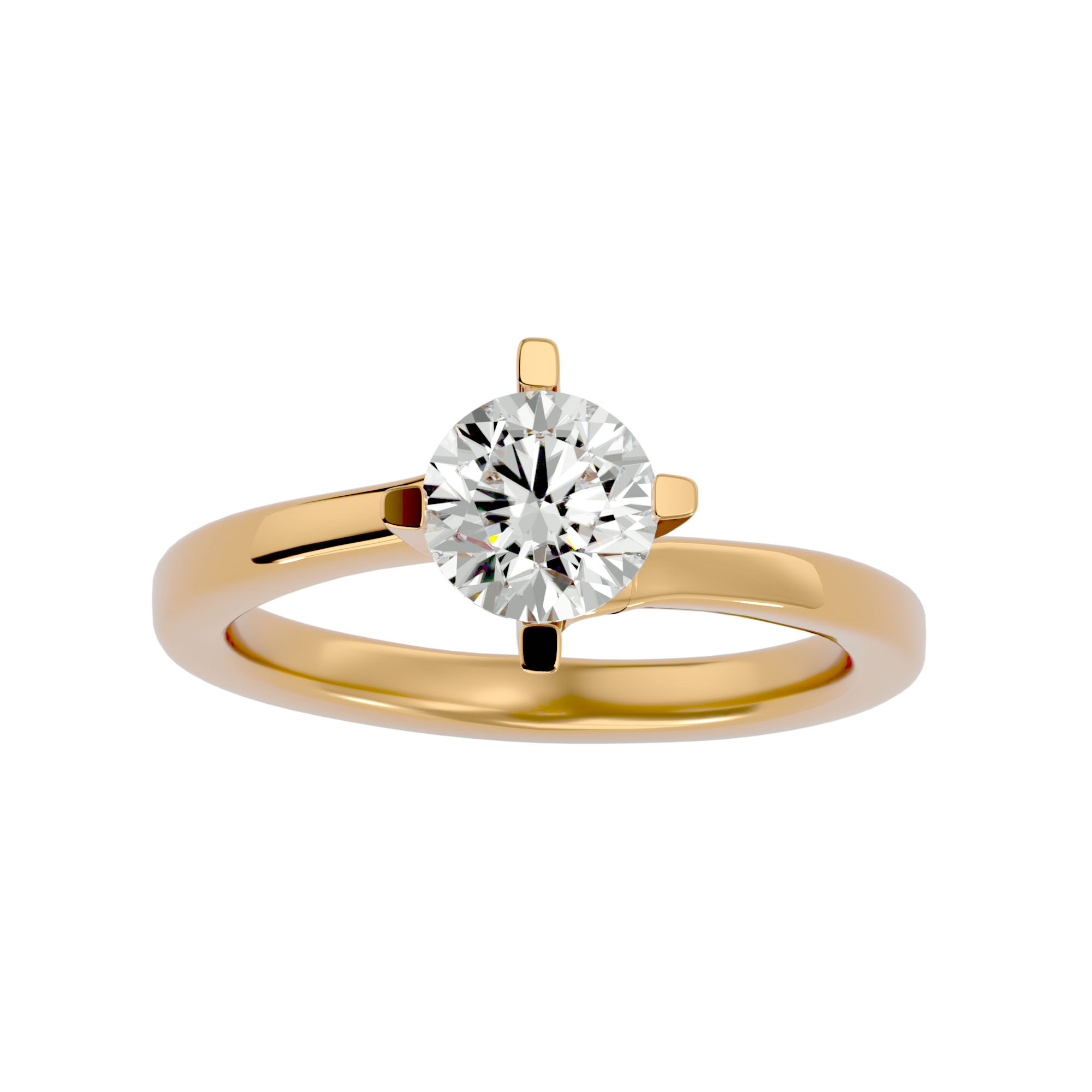 Ring collection First, ZLT, Diamond, 18K Yellow Gold | Photo 1