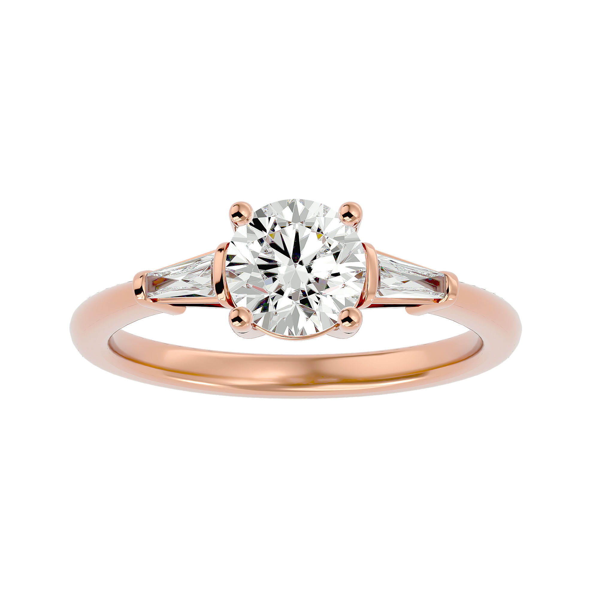 Ring collection First, ZLT, Diamonds, 18K Rose Gold | Photo 1