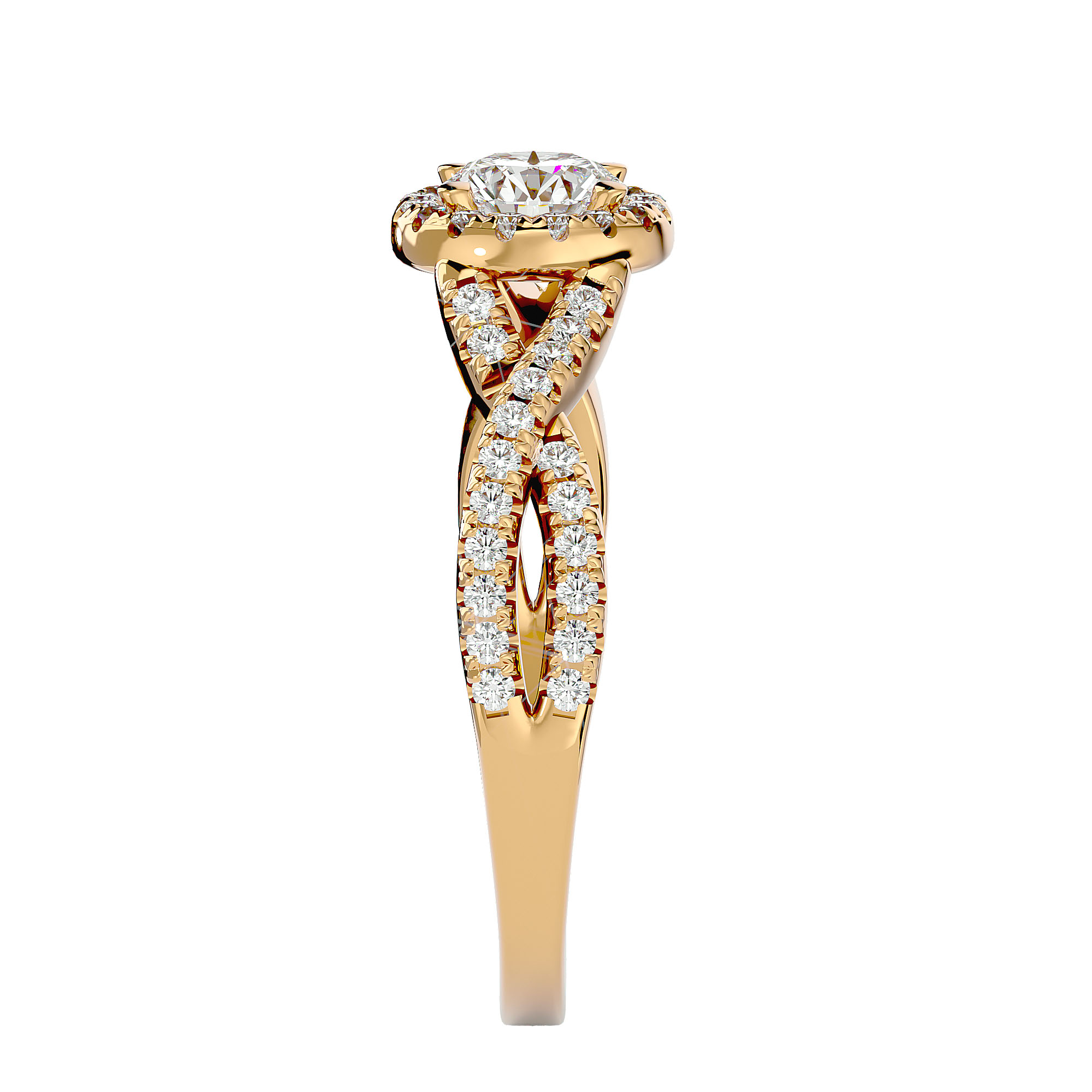 Ring collection First, ZLT, Diamond, 18K Yellow Gold | Photo 4