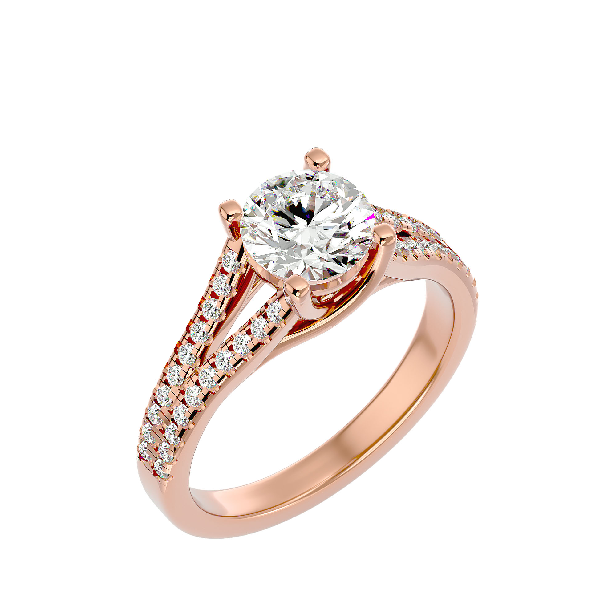 Ring collection First, ZLT, Diamond, 18K Rose Gold | Photo 3