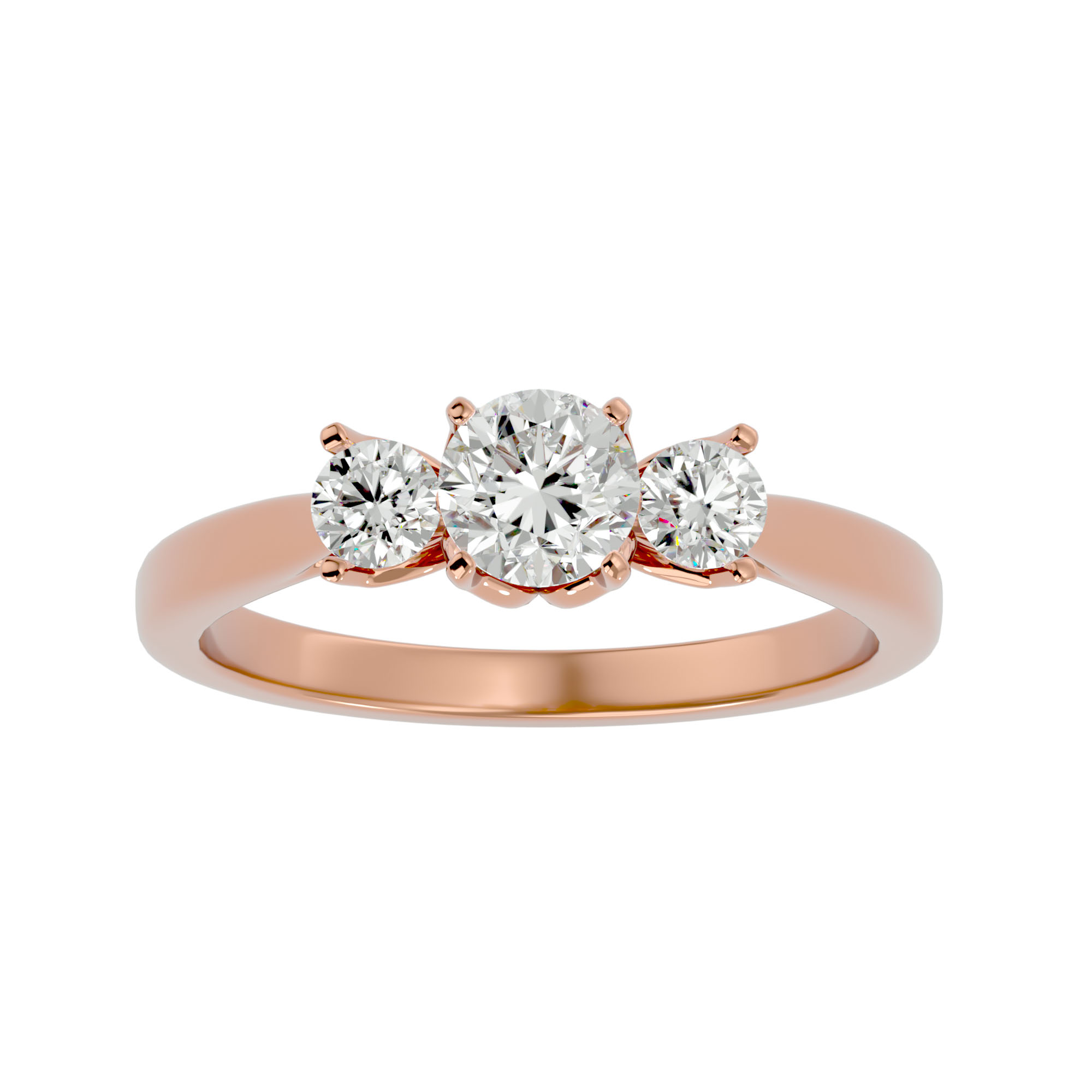 Ring collection First, ZLT, Diamond, 18K Rose Gold | Photo 1