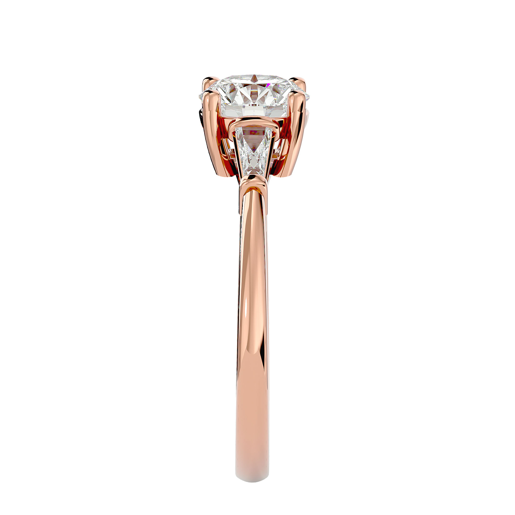 Ring collection First, ZLT, Diamonds, 18K Rose Gold | Photo 4