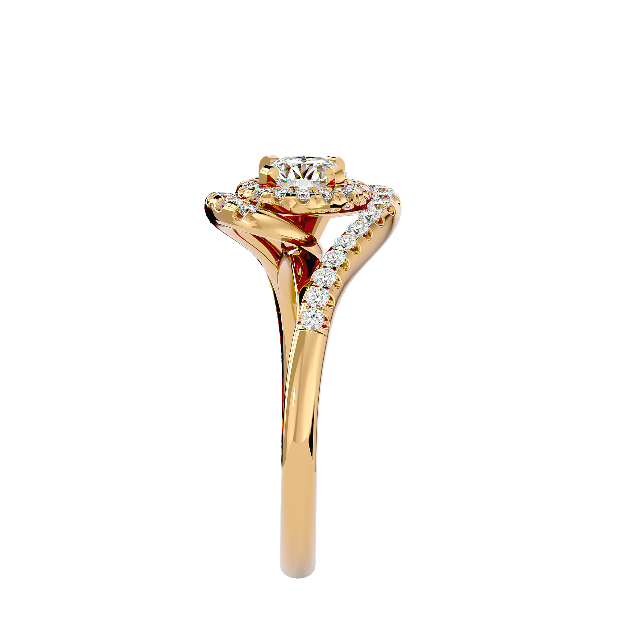 Ring collection First, ZLT, Diamond, 18K Yellow Gold | Photo 4