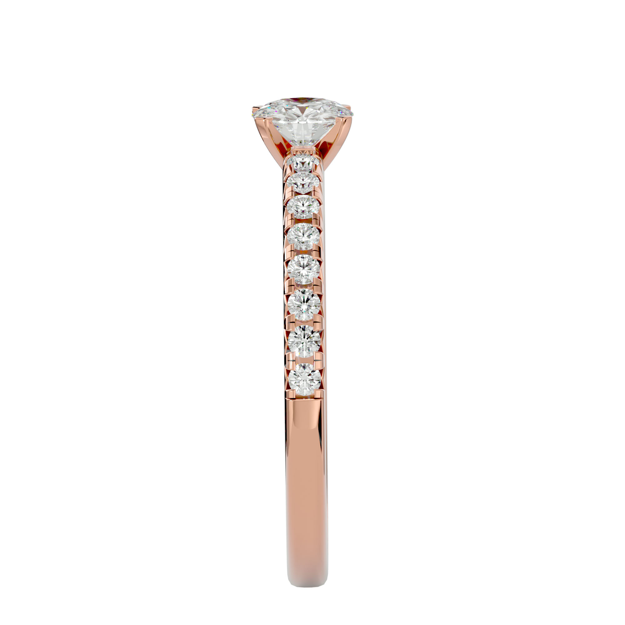 Ring collection First, ZLT, Diamond, 18K Rose Gold | Photo 4