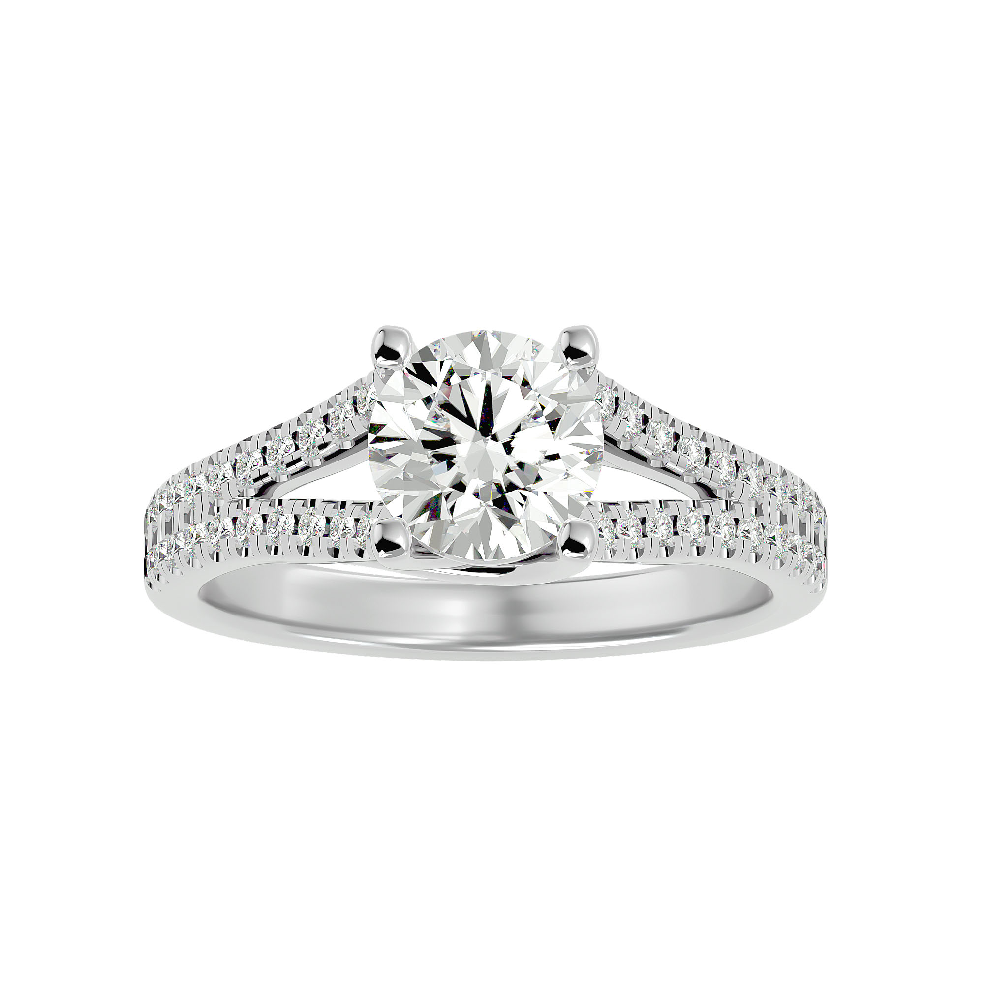 Ring collection First, ZLT, Diamond, 18K White Gold | Photo 1