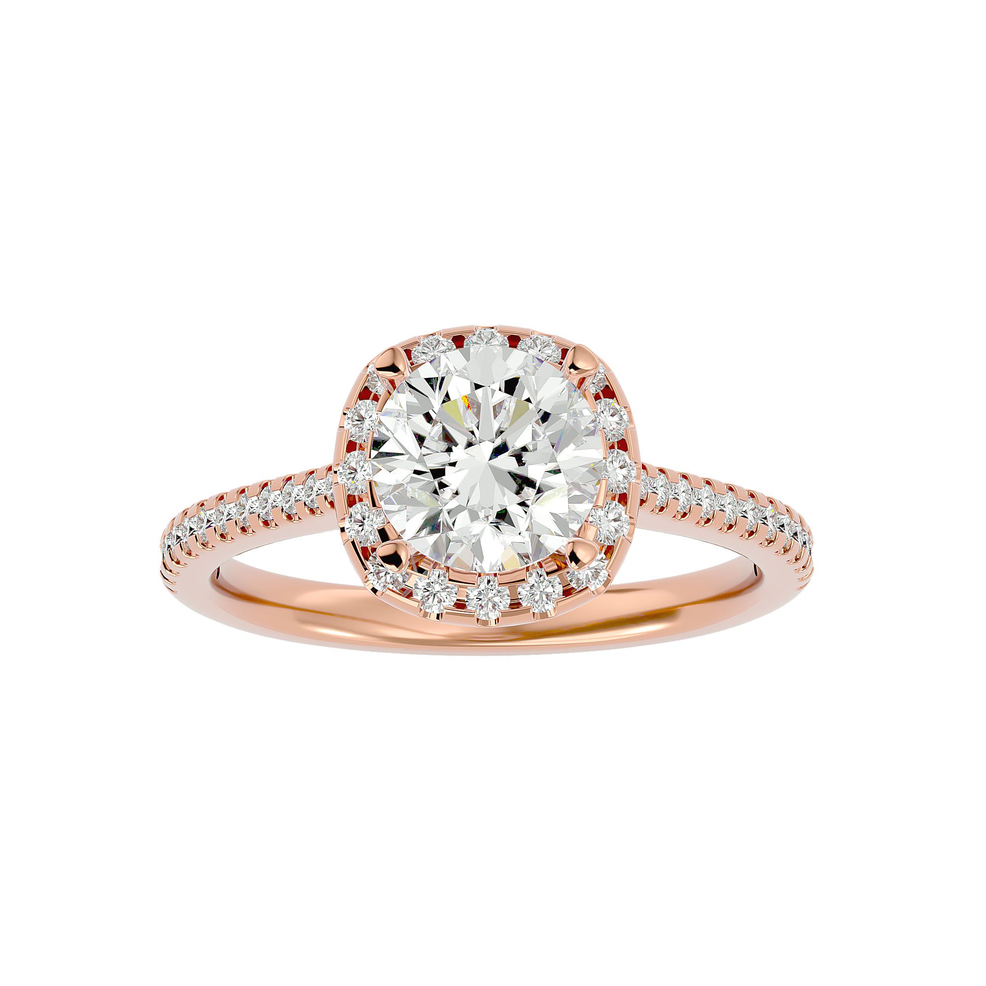 Ring collection Fist, ZLT, Diamond, 18K Rose Gold | Photo 1