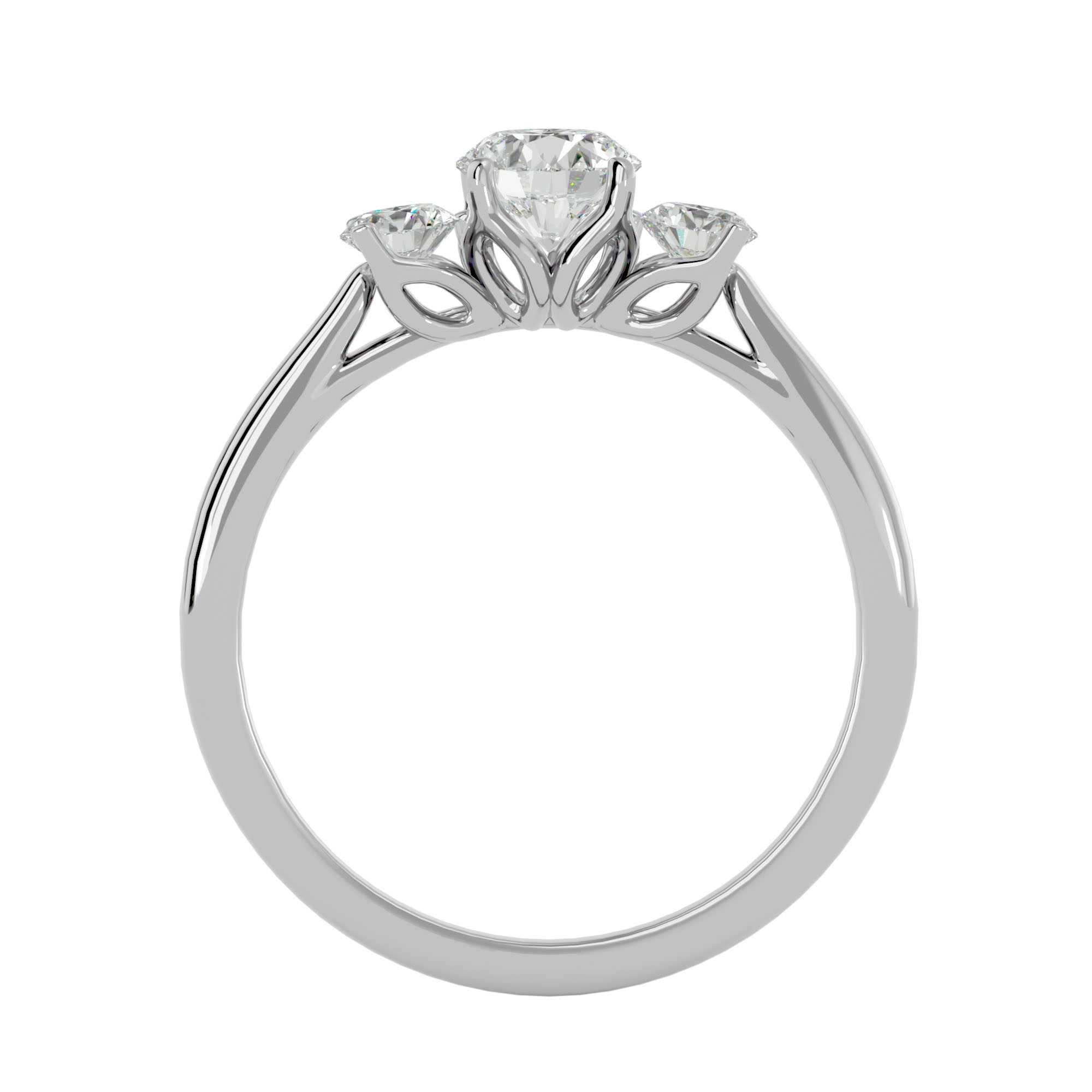 Ring collection First, ZLT, Diamond, 18K White Gold | Photo 2