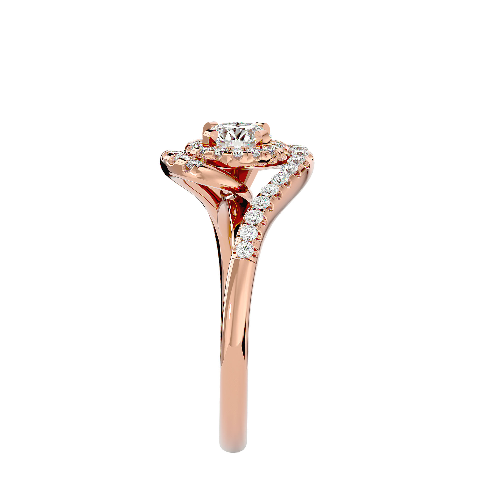 Ring collection First, ZLT, Diamond, 18K Rose Gold | Photo 4