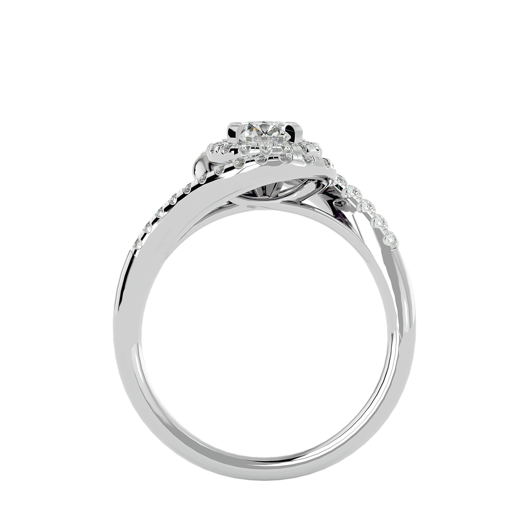 Ring collection First, ZLT, Diamond, 18K White Gold | Photo 2