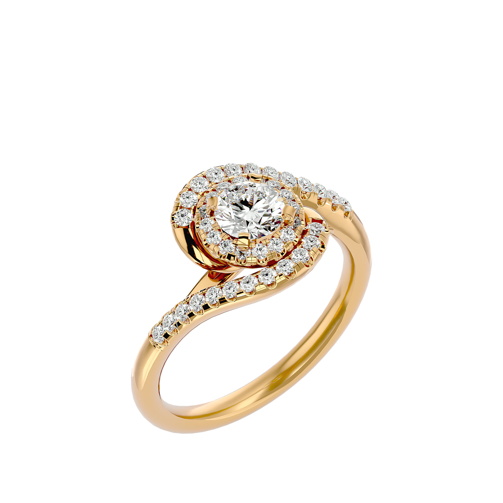 Ring collection First, ZLT, Diamond, 18K Yellow Gold | Photo 3