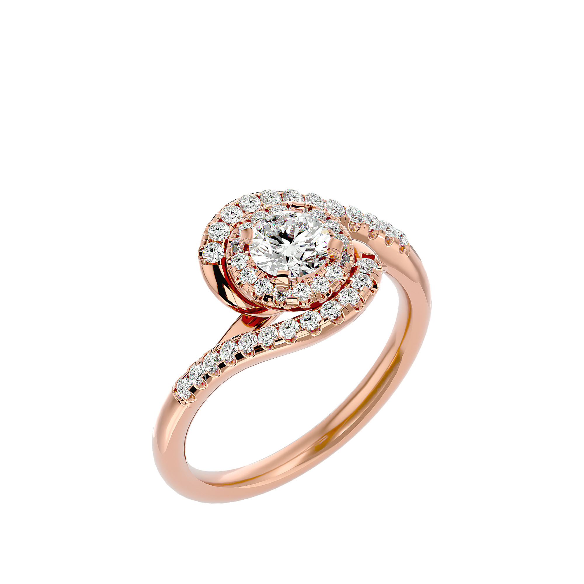 Ring collection First, ZLT, Diamond, 18K Rose Gold | Photo 3