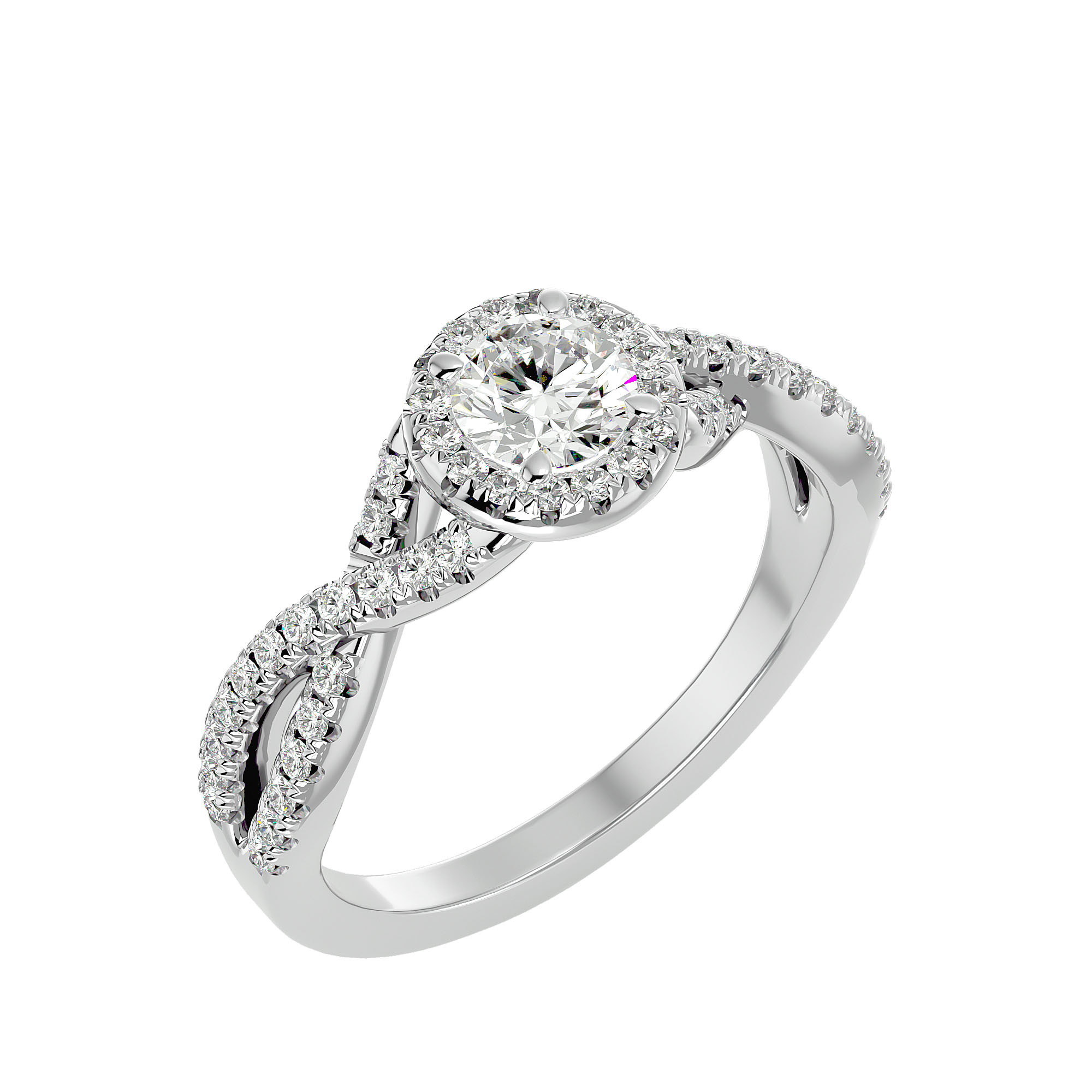 Ring collection First, ZLT, Diamond, 18K White Gold | Photo 3