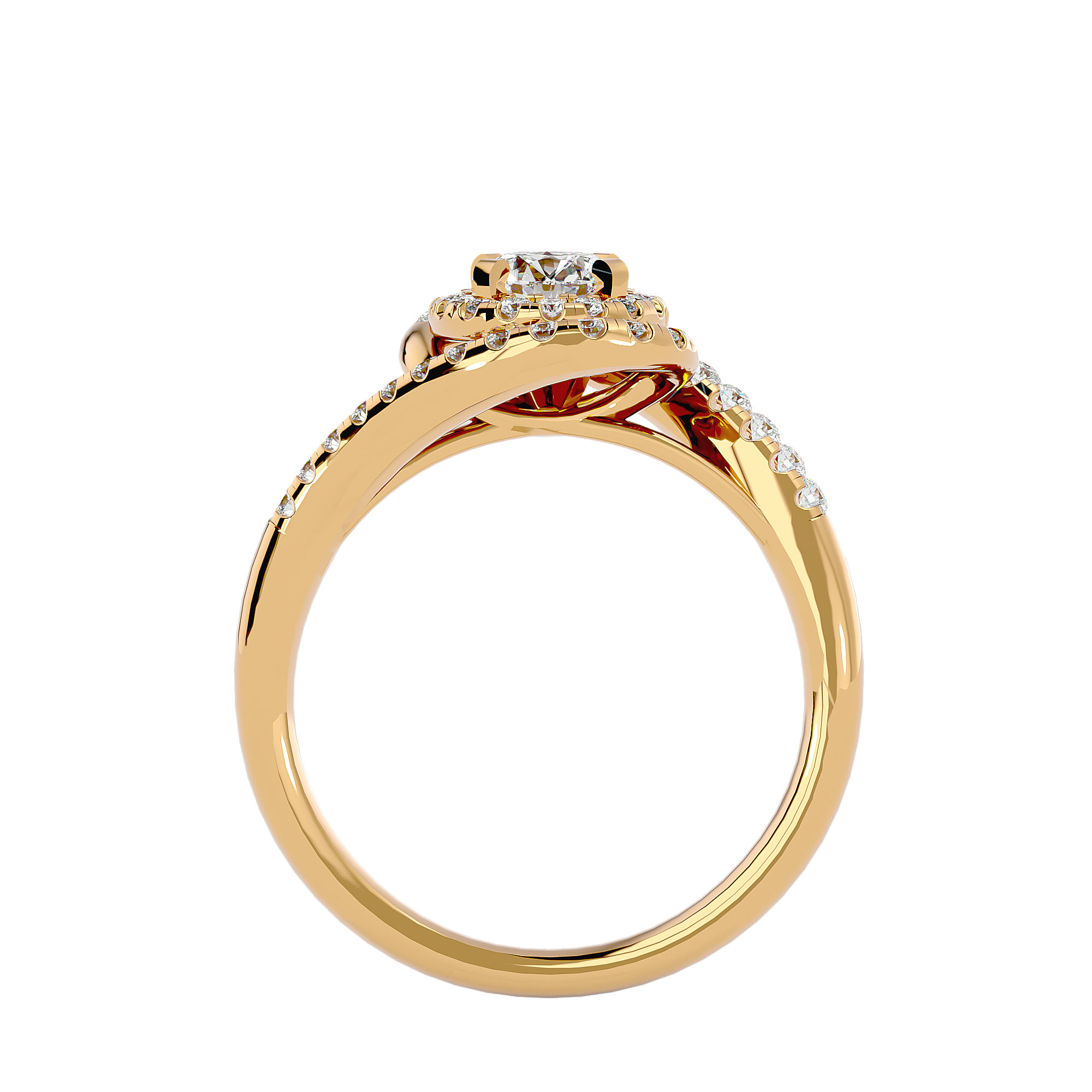 Ring collection First, ZLT, Diamond, 18K Yellow Gold | Photo 2