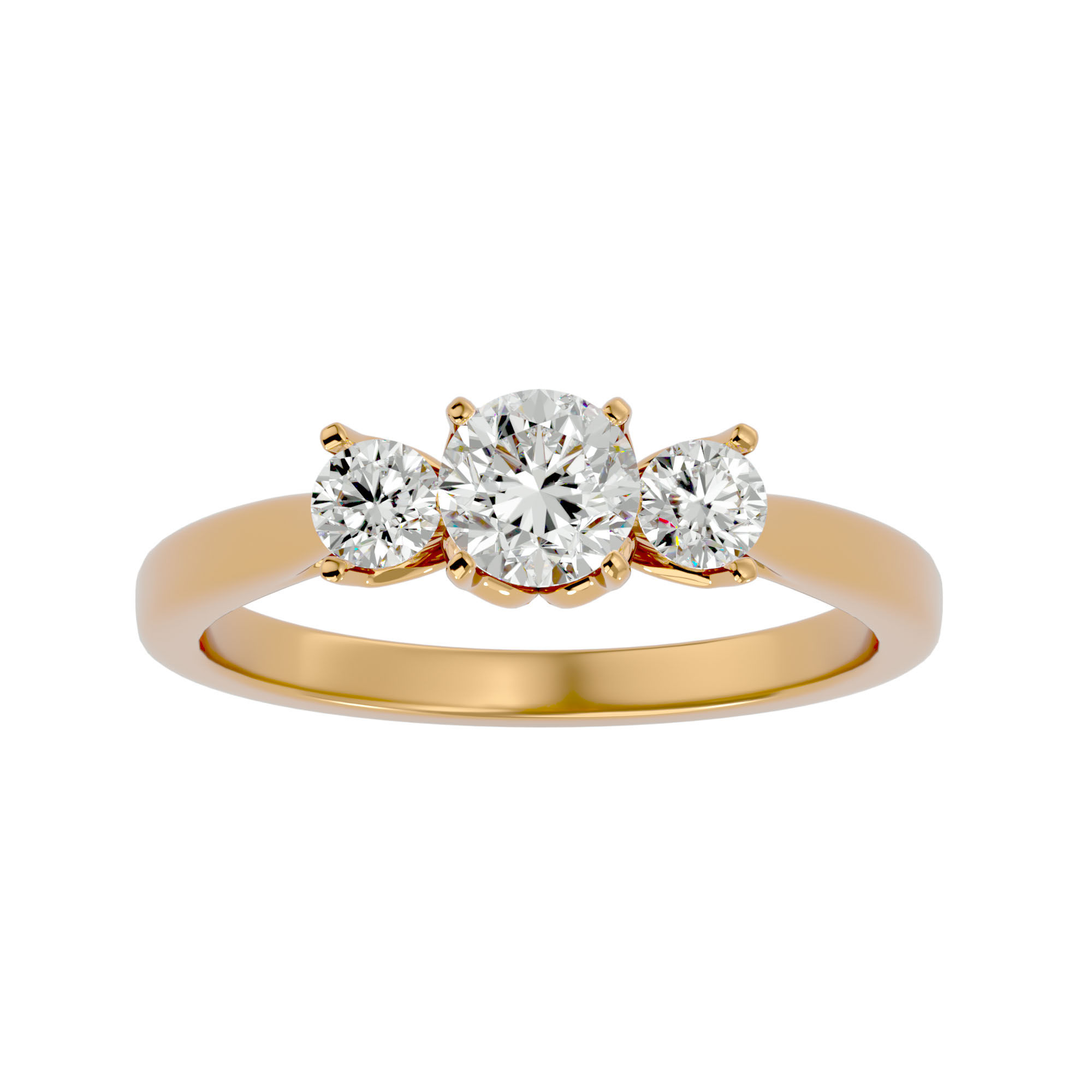 Ring collection First, ZLT, Diamond, 18K Yellow Gold | Photo 1