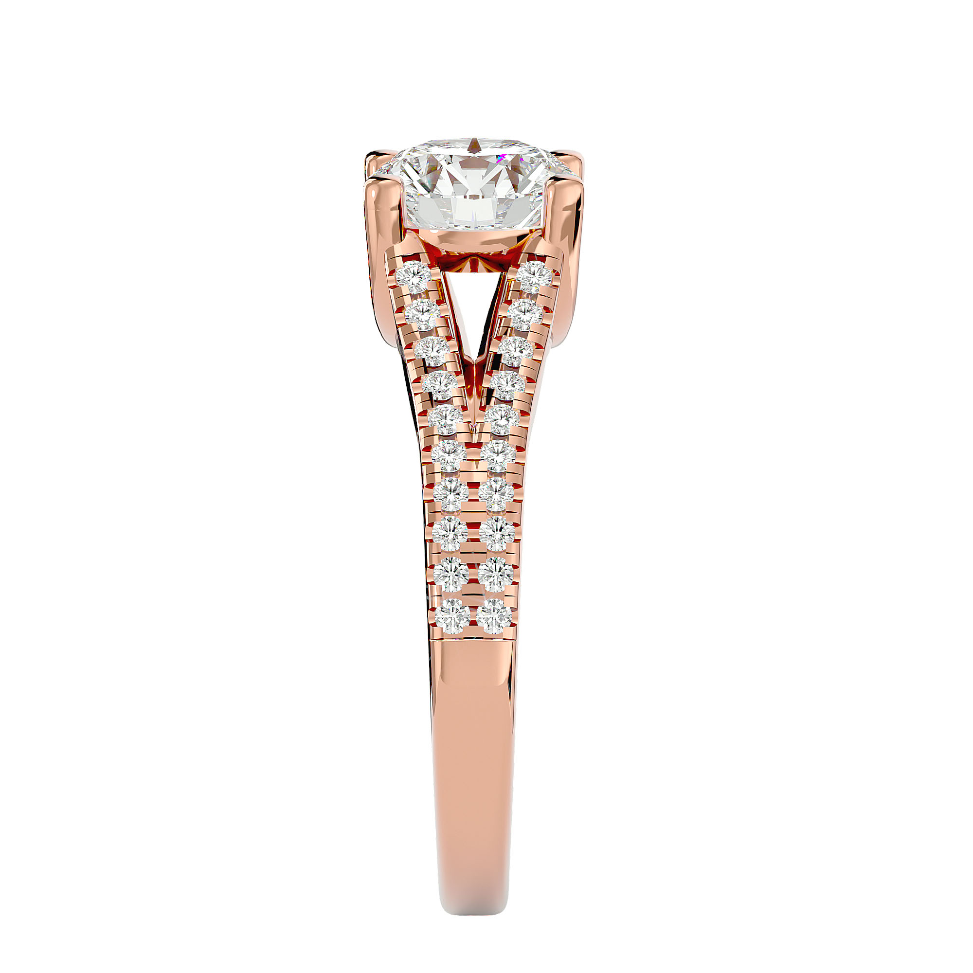 Ring collection First, ZLT, Diamond, 18K Rose Gold | Photo 4