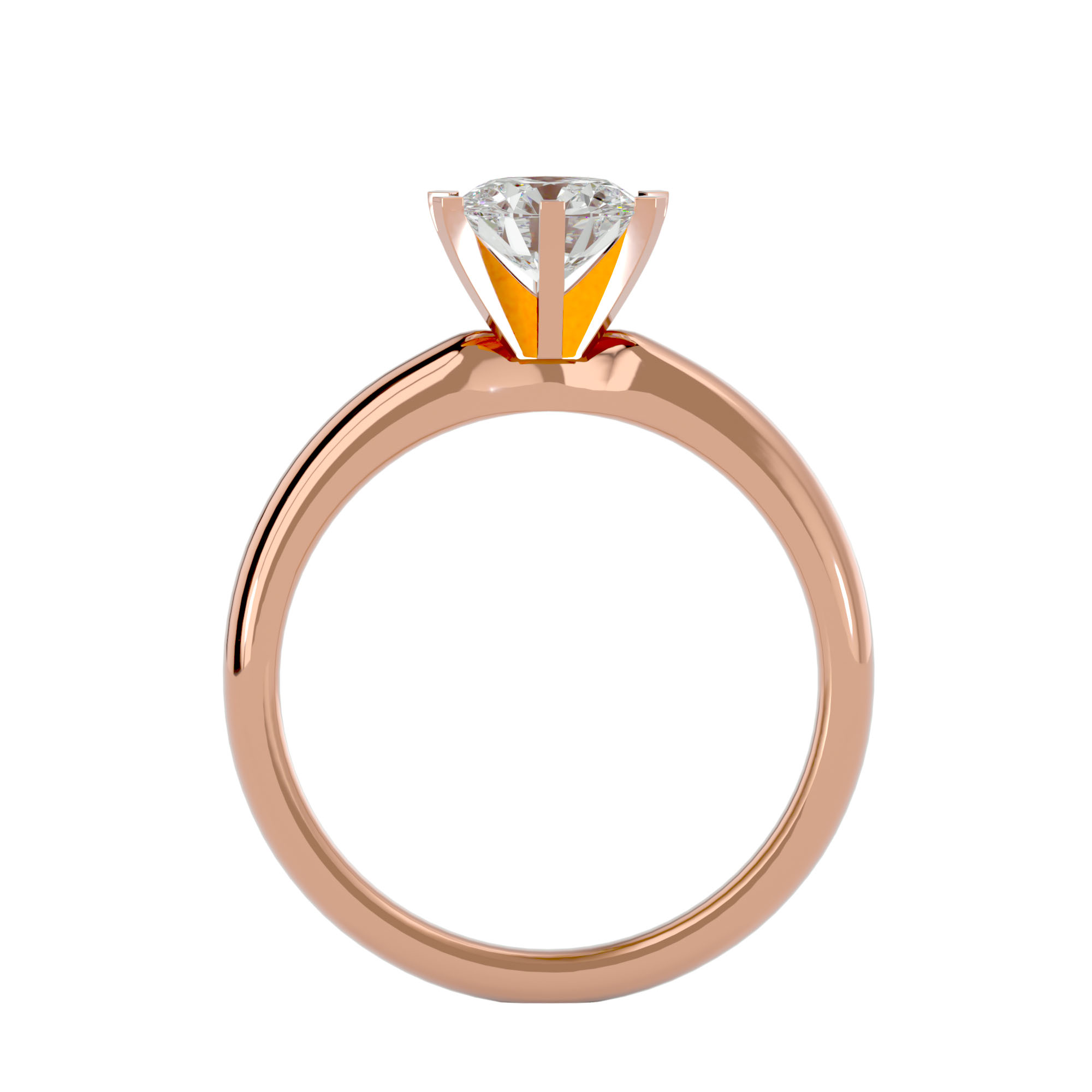 Ring collection First, ZLT, Diamond, 18K Rose Gold | Photo 2