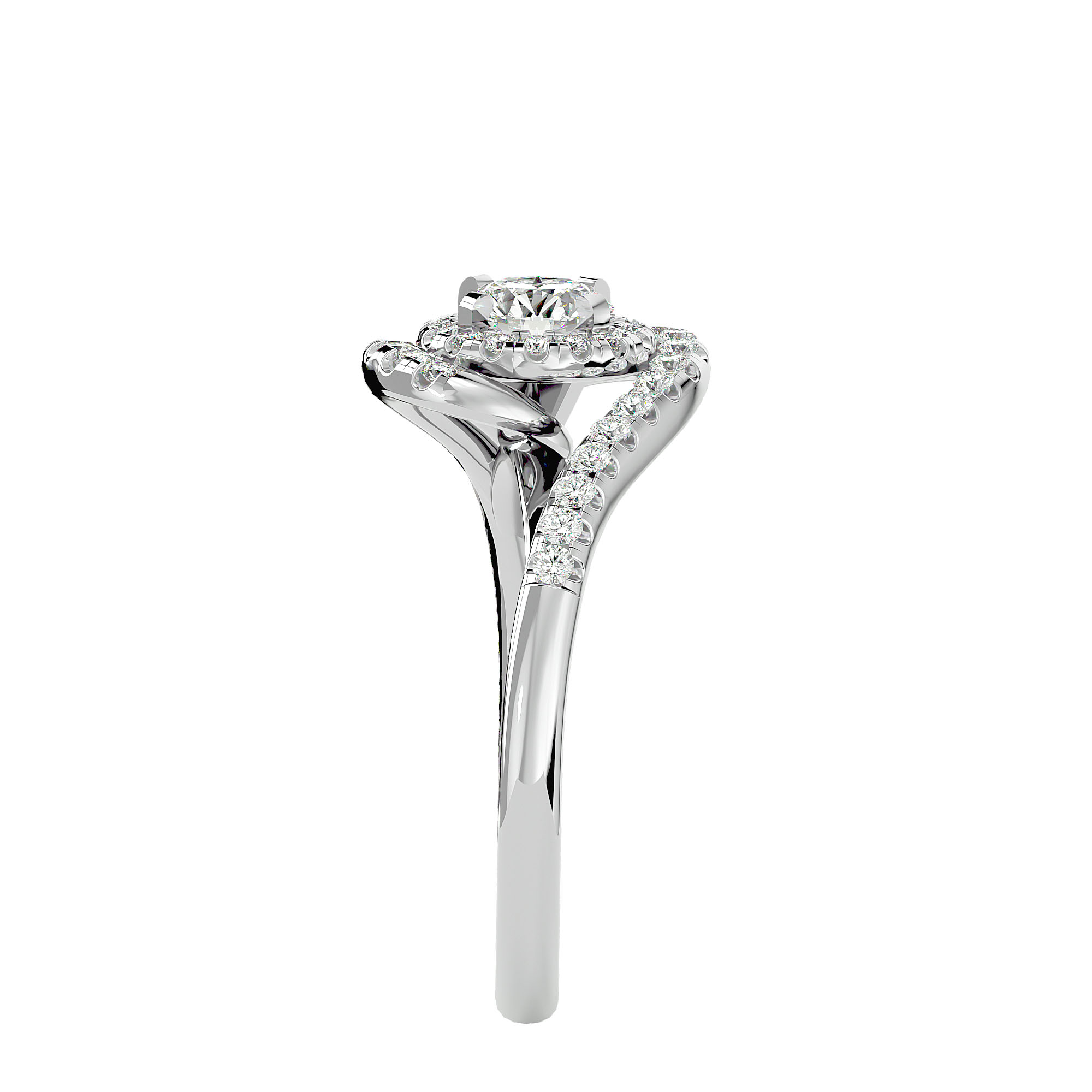 Ring collection First, ZLT, Diamond, 18K White Gold | Photo 4