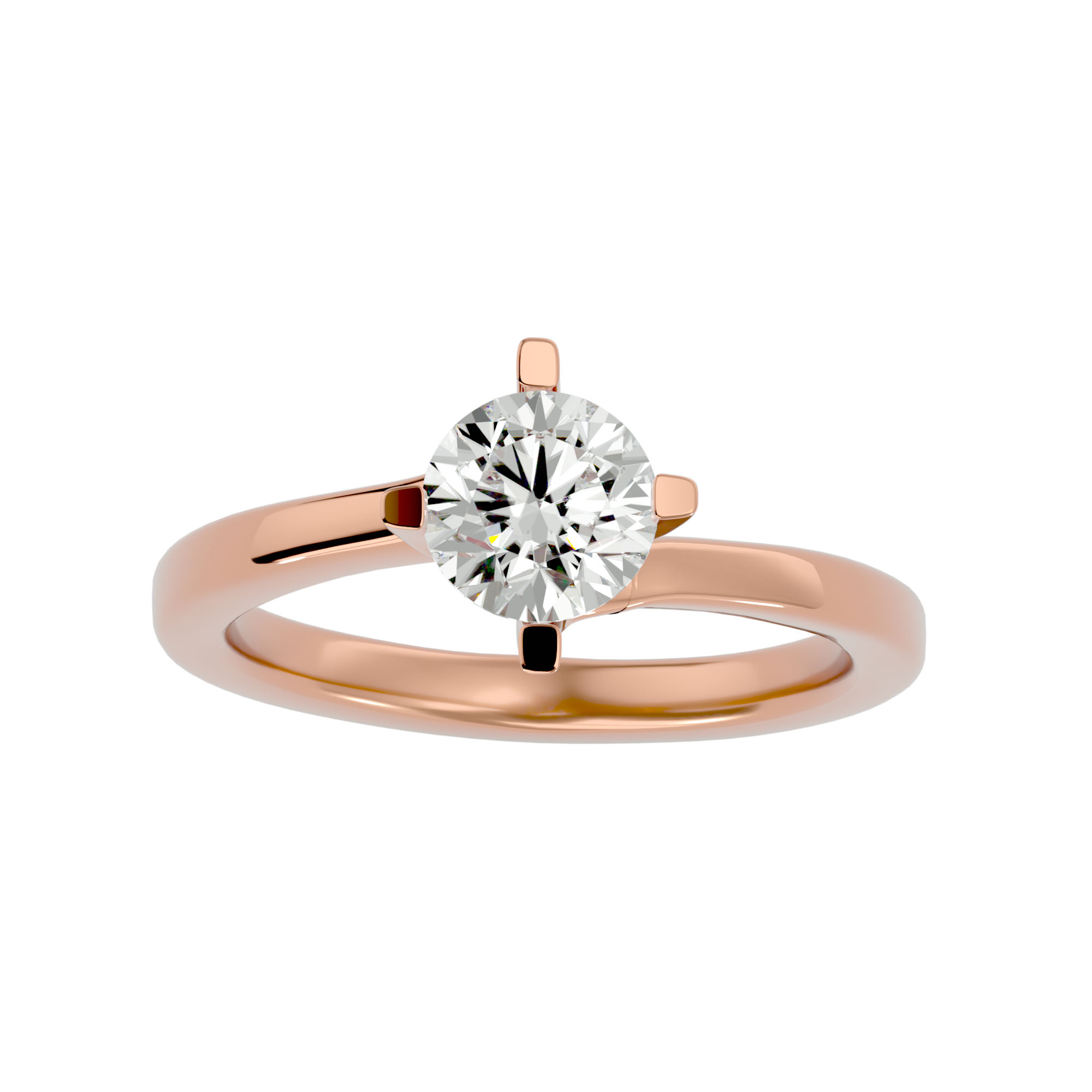 Ring collection First, ZLT, Diamond, 18K Rose Gold | Photo 1