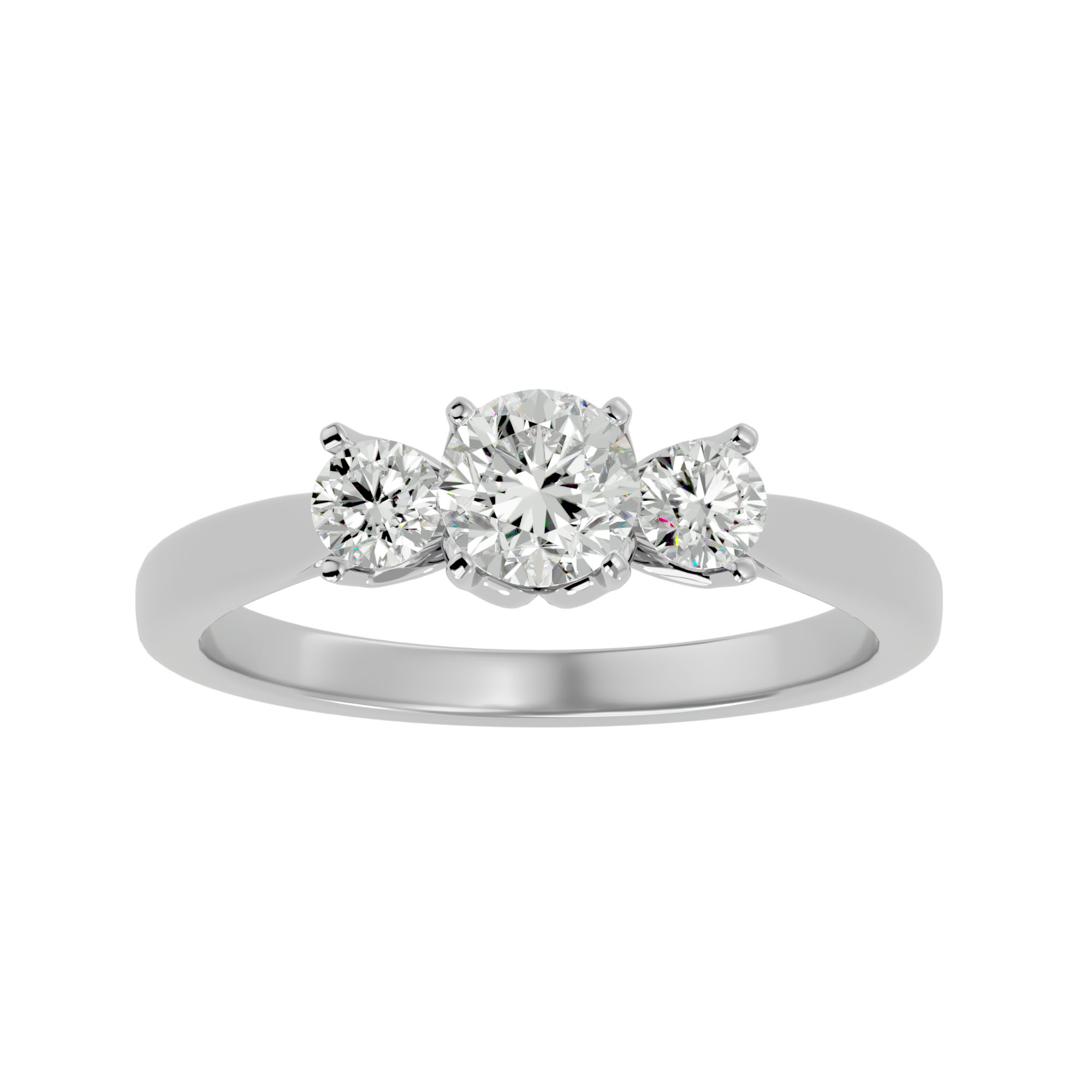 Ring collection First, ZLT, Diamond, 18K White Gold | Photo 1