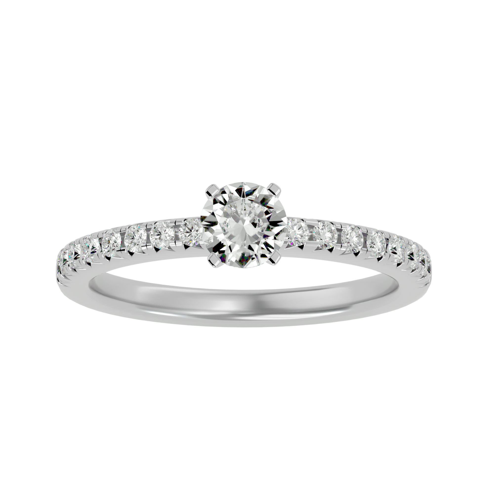 Ring collection First, ZLT, Diamond, 18K White Gold | Photo 1