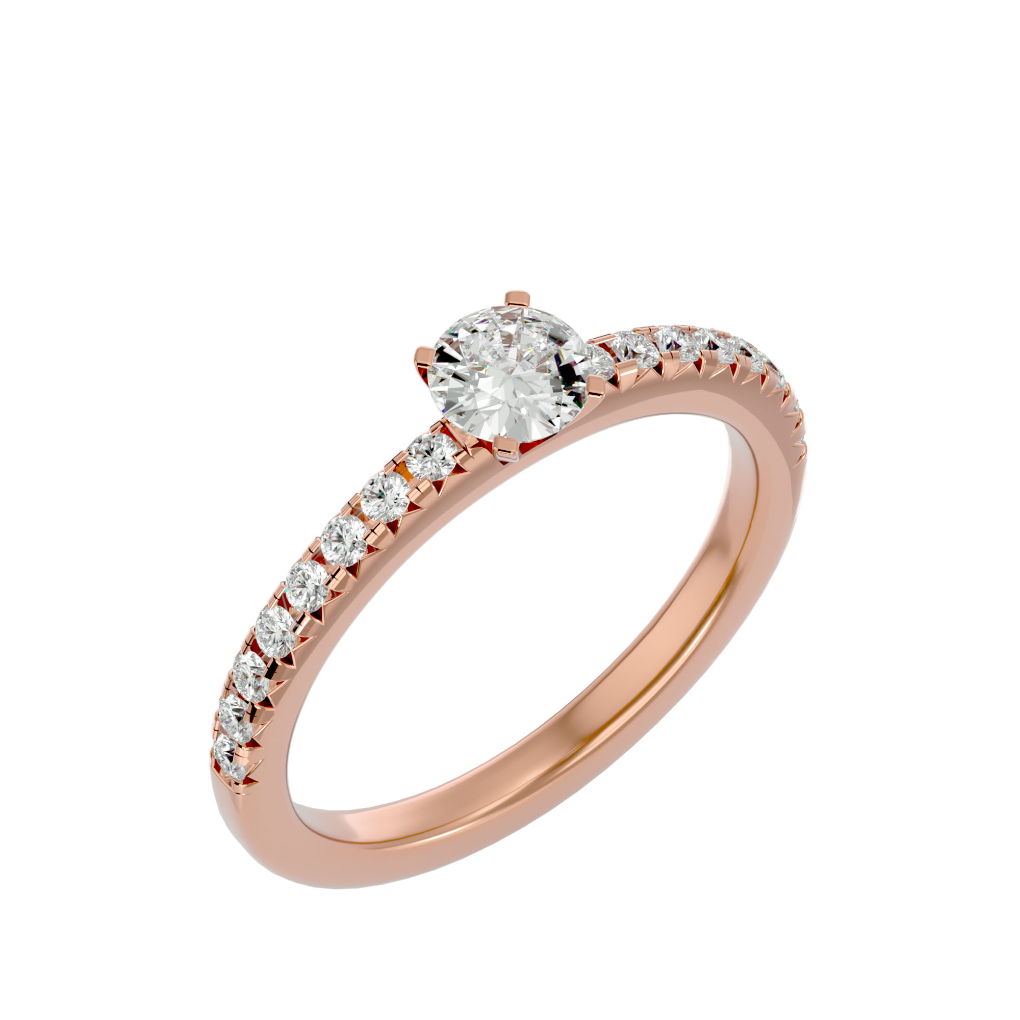 Ring collection First, ZLT, Diamond, 18K Rose Gold | Photo 3