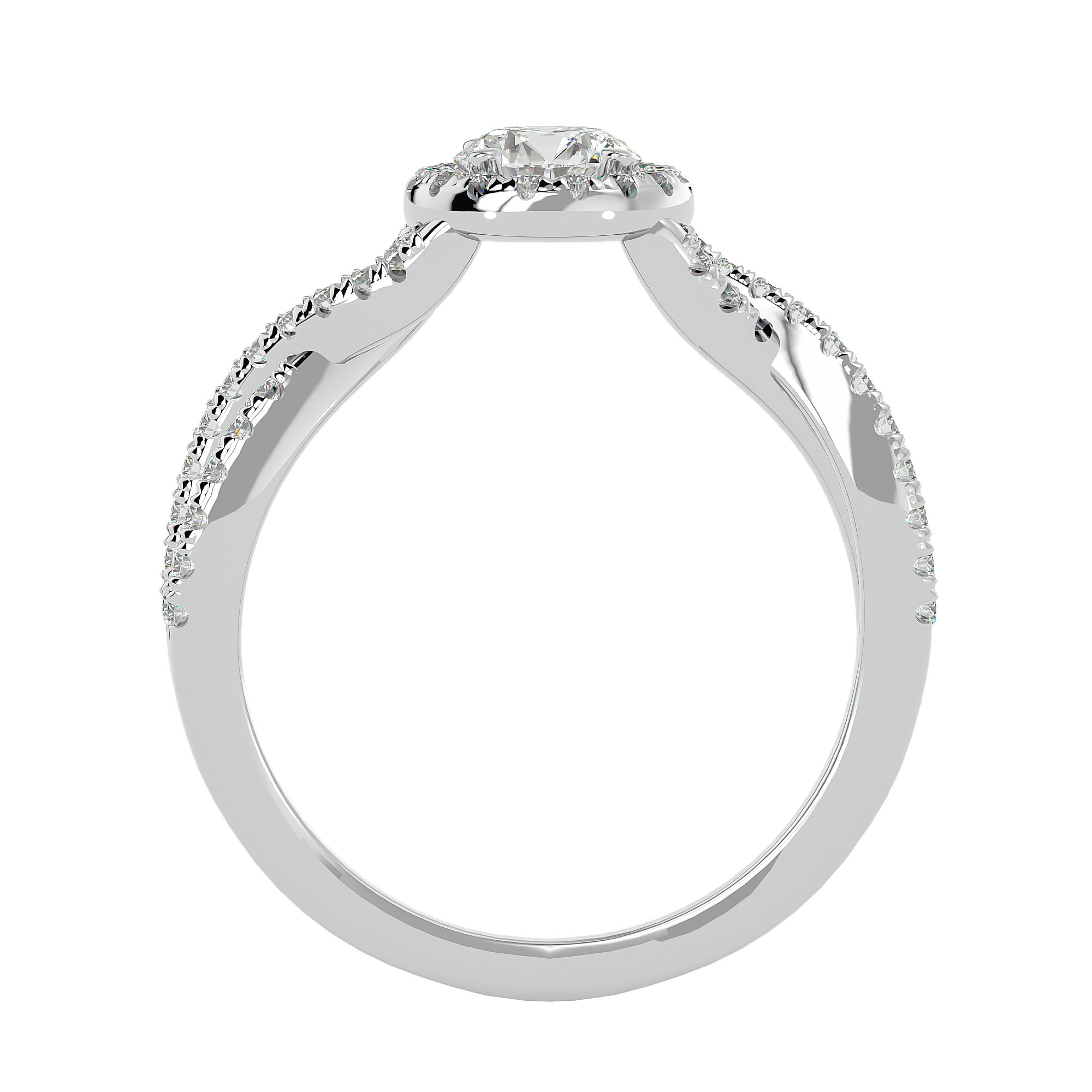 Ring collection First, ZLT, Diamond, 18K White Gold | Photo 2