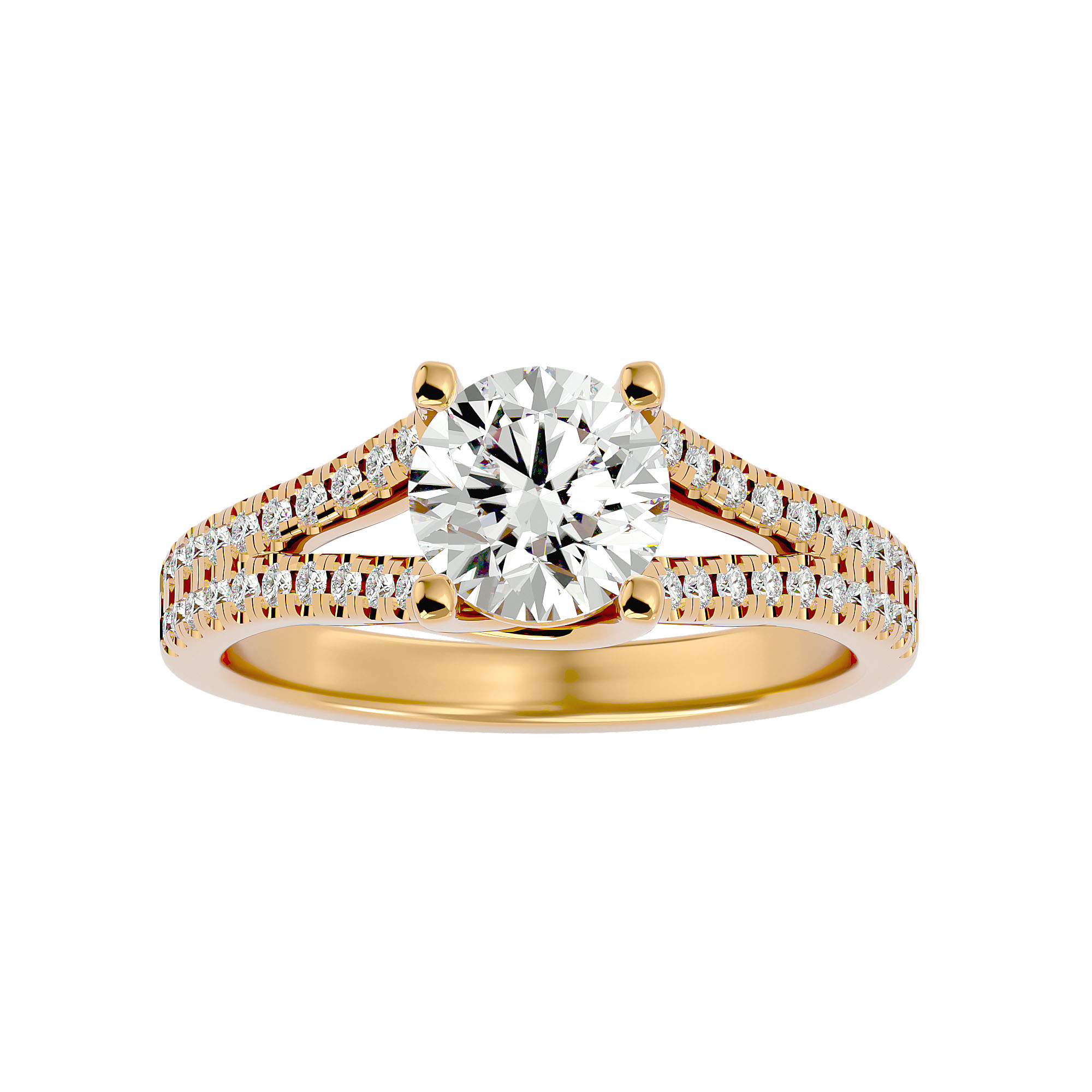 Ring collection First, ZLT, Diamond, 18K Yellow Gold | Photo 1