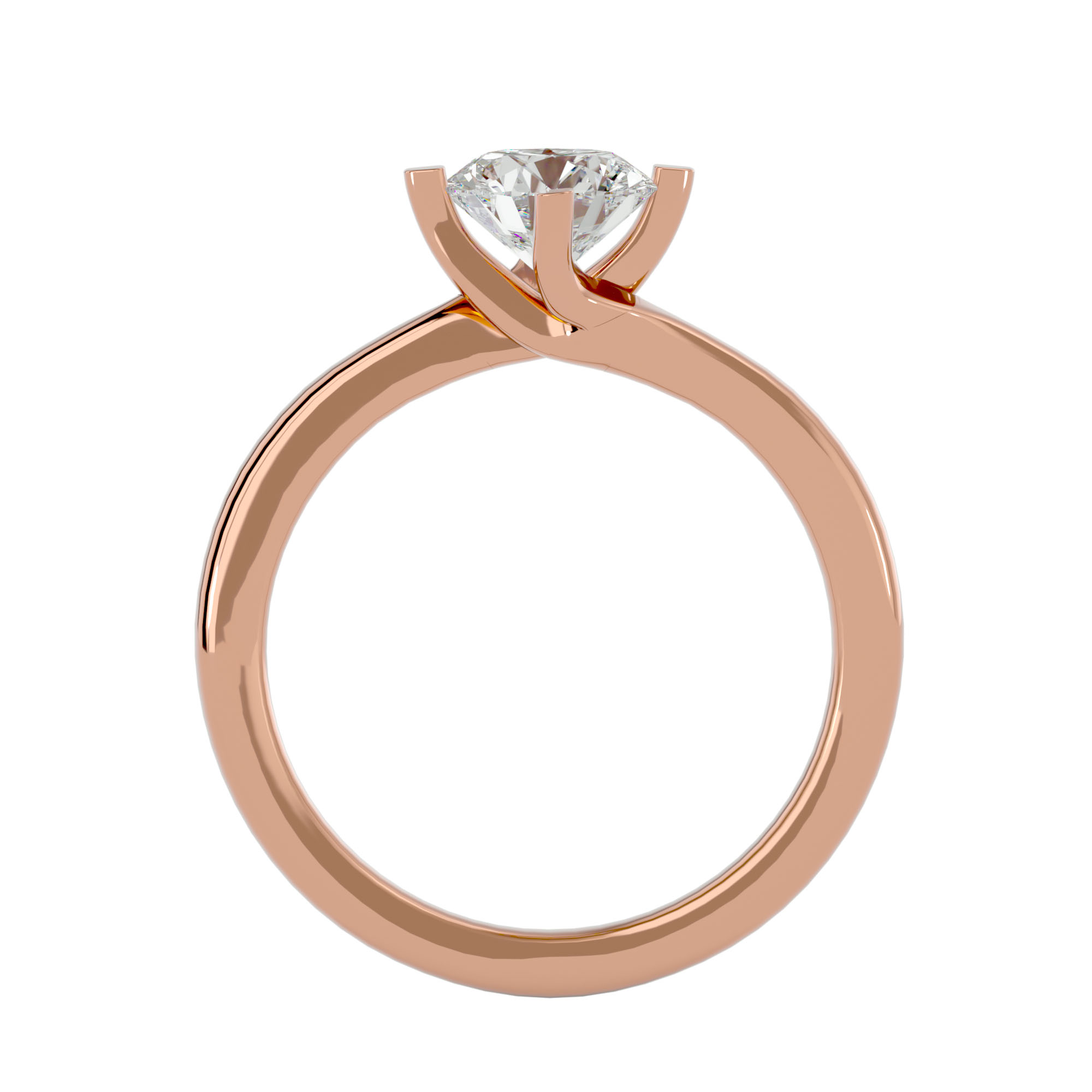 Ring collection First, ZLT, Diamond, 18K Rose Gold | Photo 2