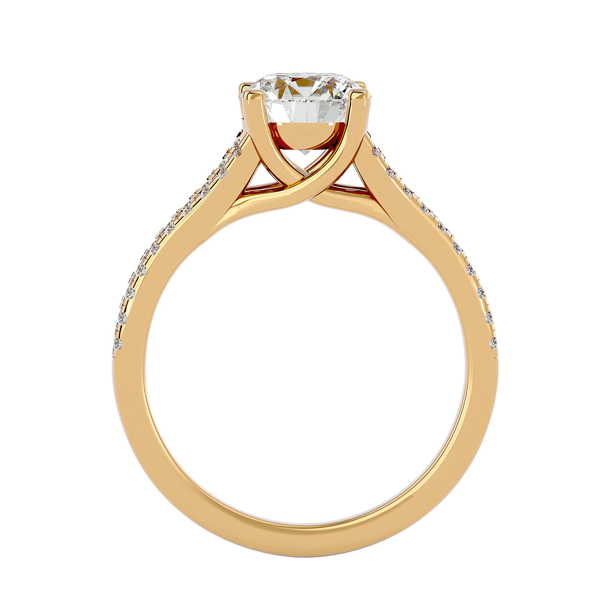 Ring collection First, ZLT, Diamond, 18K Yellow Gold | Photo 2