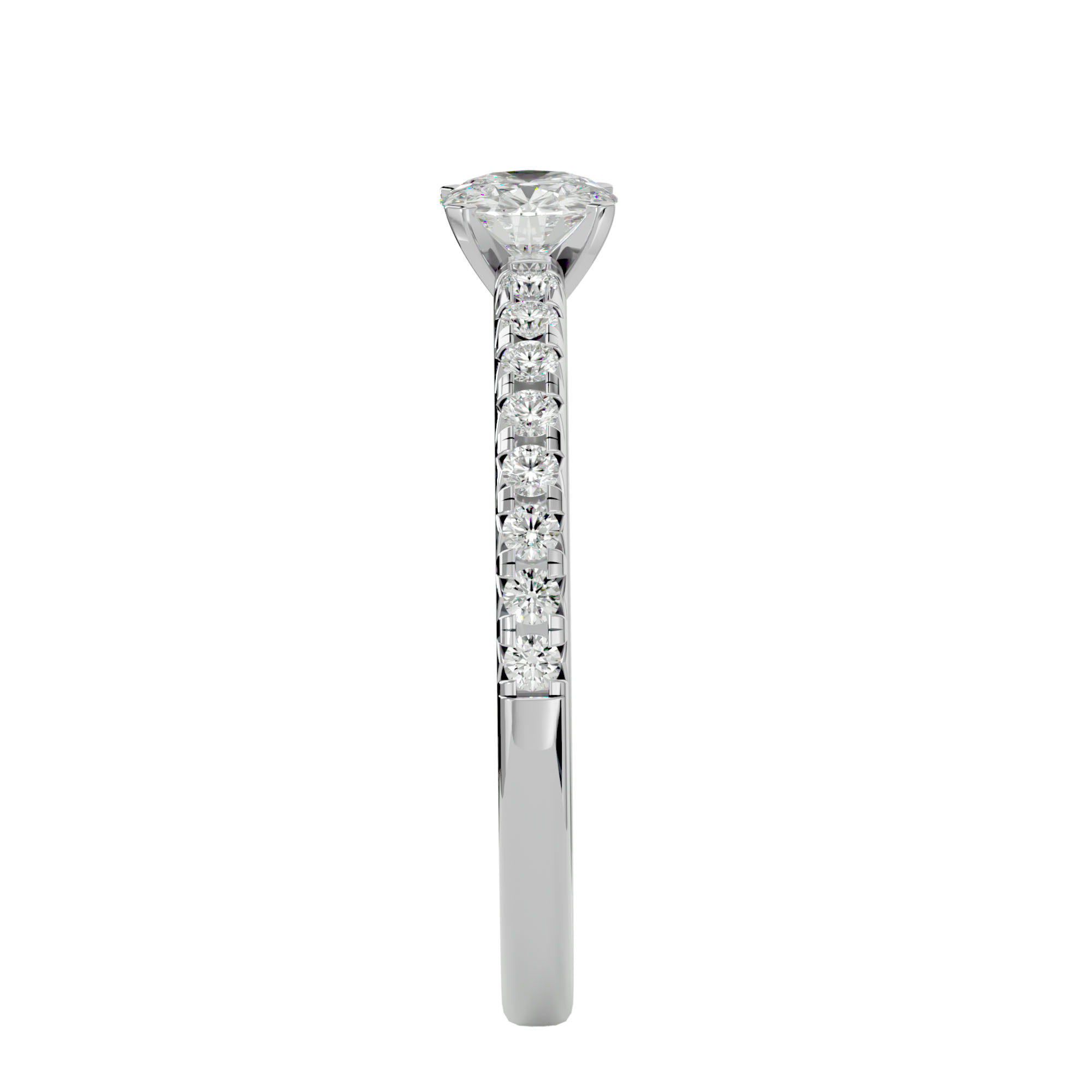 Ring collection First, ZLT, Diamond, 18K White Gold | Photo 4