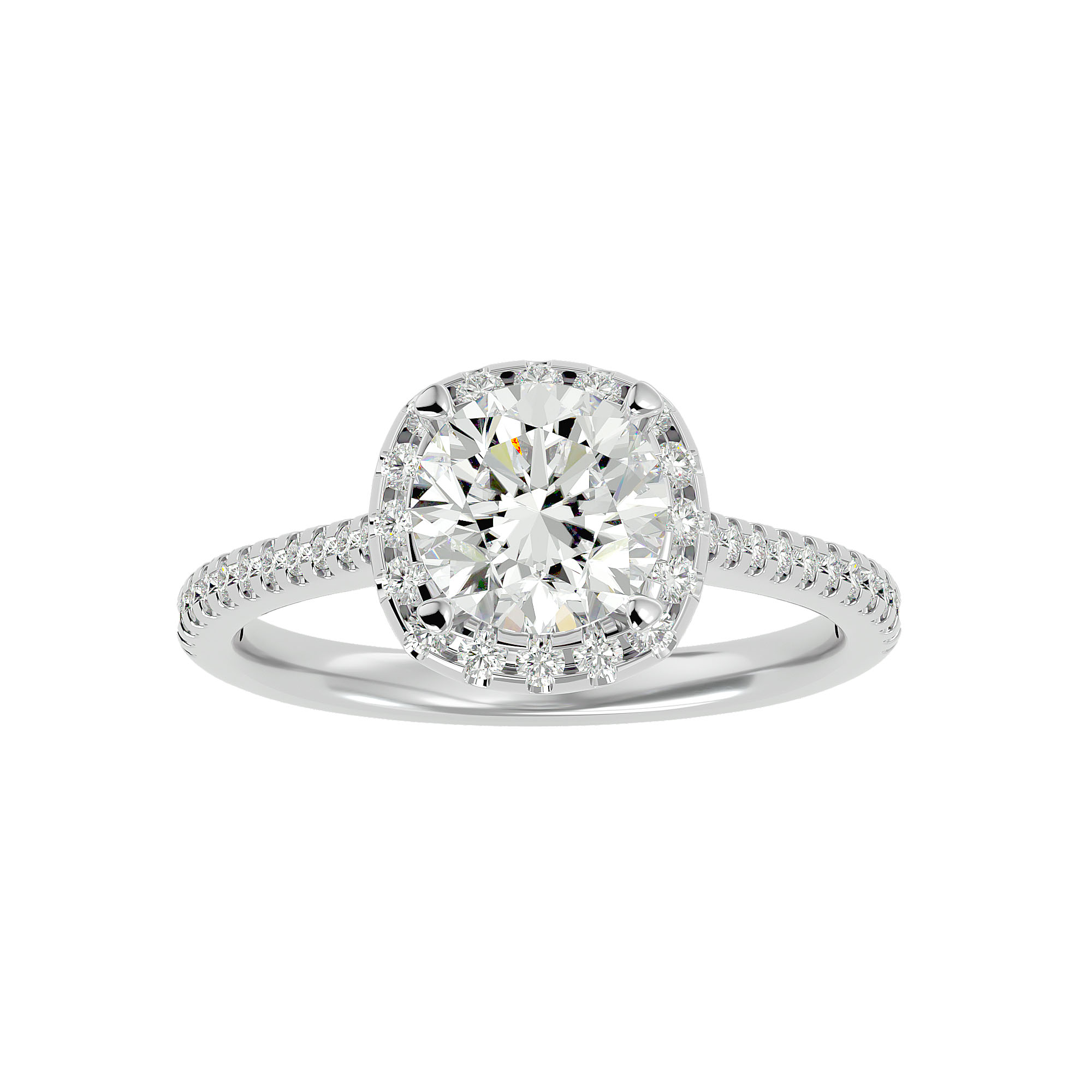 Ring collection First, ZLT, Diamond, 18K White Gold | Photo 1