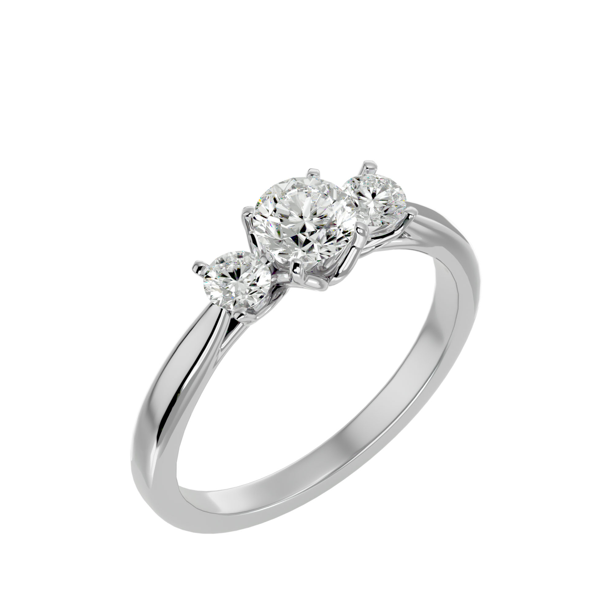 Ring collection First, ZLT, Diamond, 18K White Gold | Photo 3