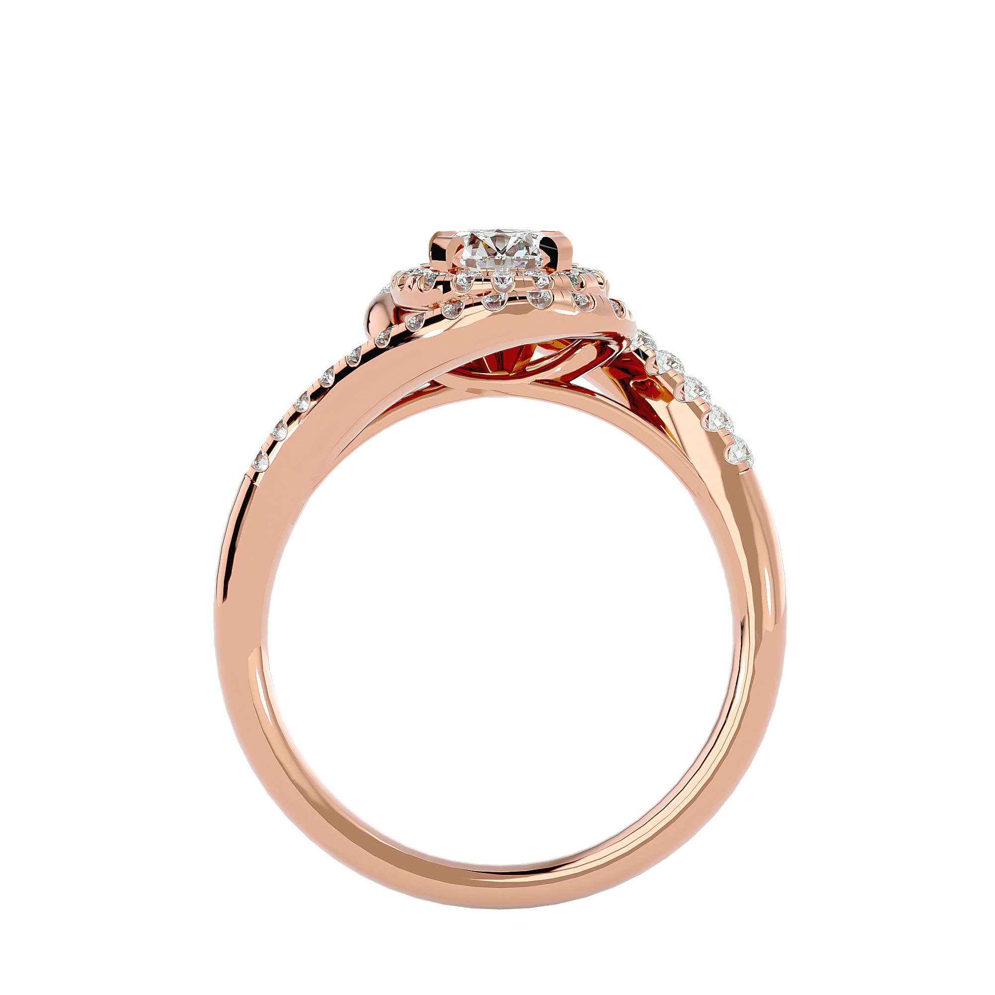 Ring collection First, ZLT, Diamond, 18K Rose Gold | Photo 2