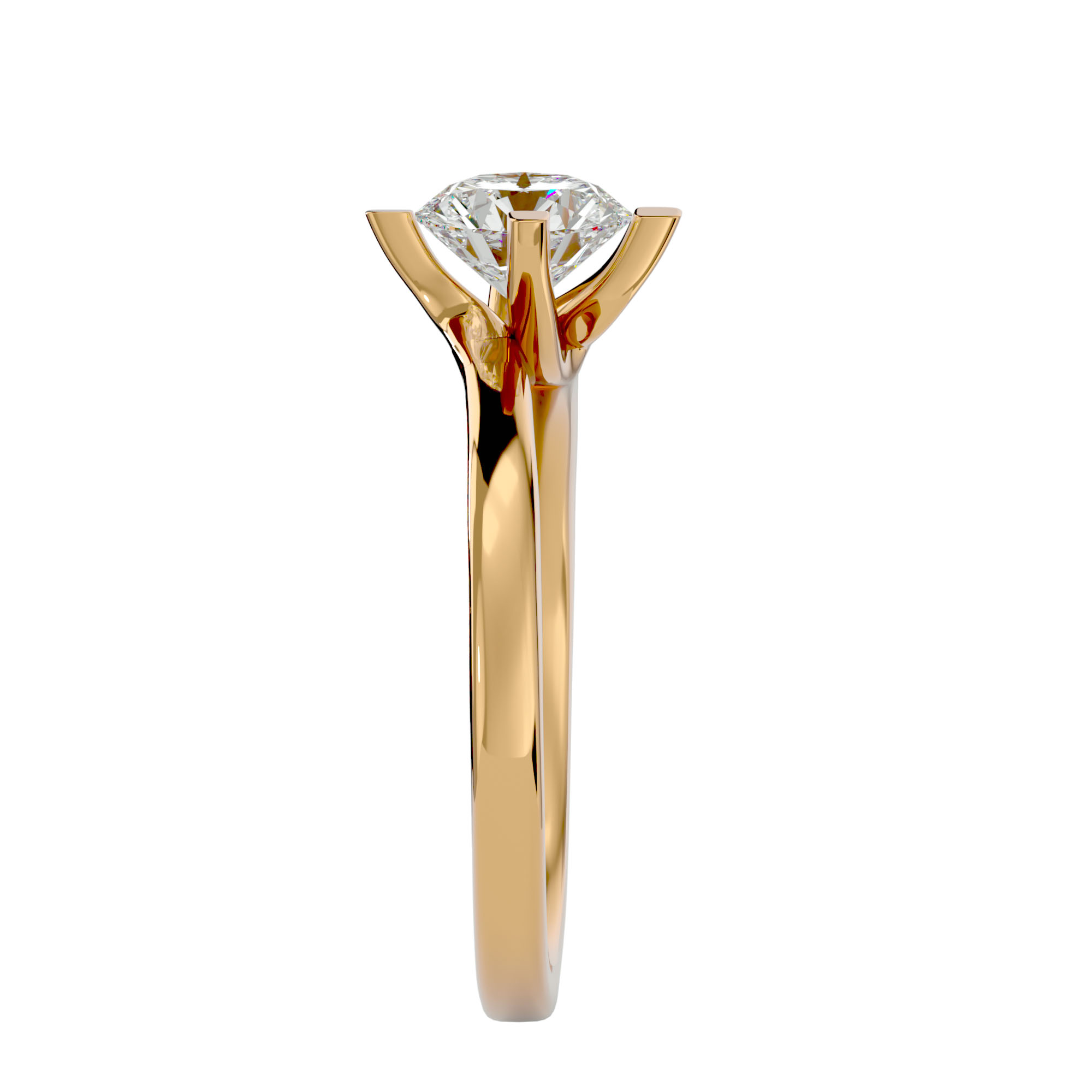 Ring collection First, ZLT, Diamond, 18K Yellow Gold | Photo 4