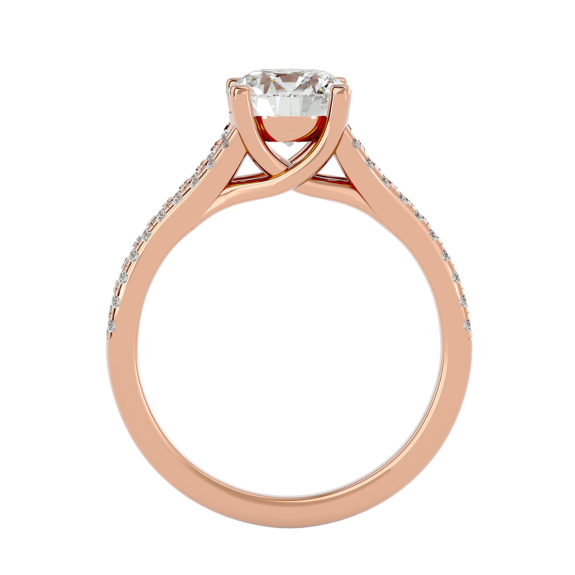 Ring collection First, ZLT, Diamond, 18K Rose Gold | Photo 2