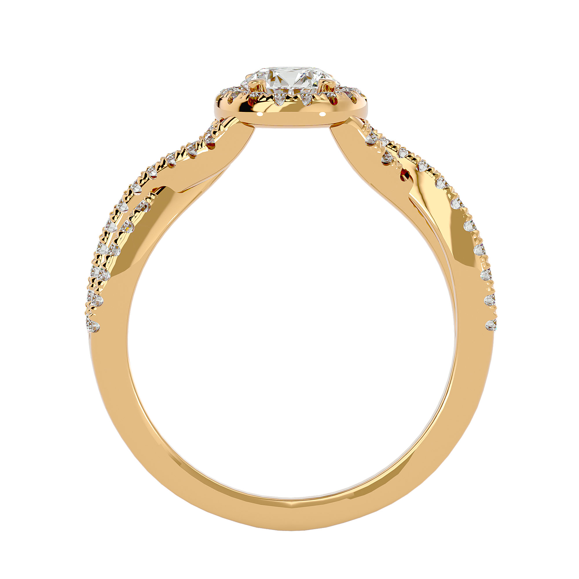 Ring collection First, ZLT, Diamond, 18K Yellow Gold | Photo 2