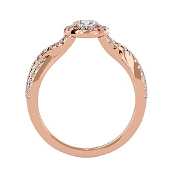 Ring collection First, ZLT, Diamond, 18K Rose Gold | Photo 1