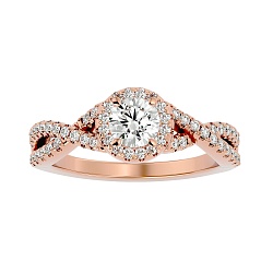 Ring collection First, ZLT, Diamond, 18K Rose Gold | Photo 1